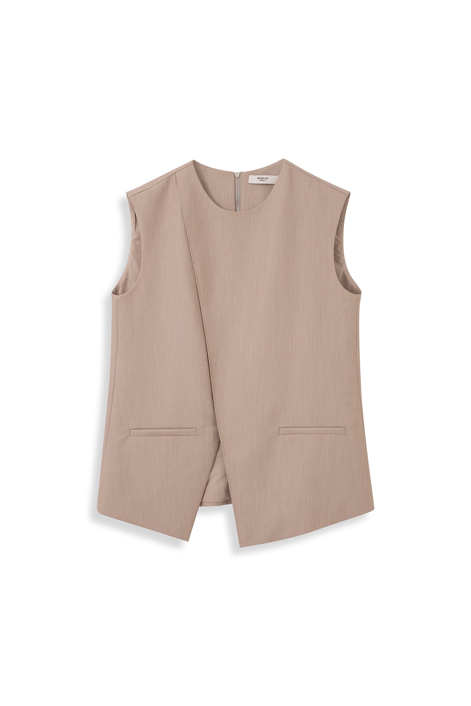 Overlap Pull-Over Vest