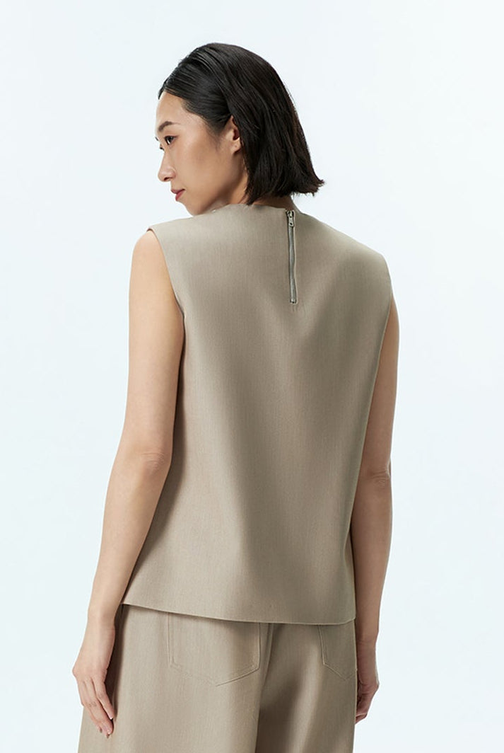 Overlap Pull-Over Vest