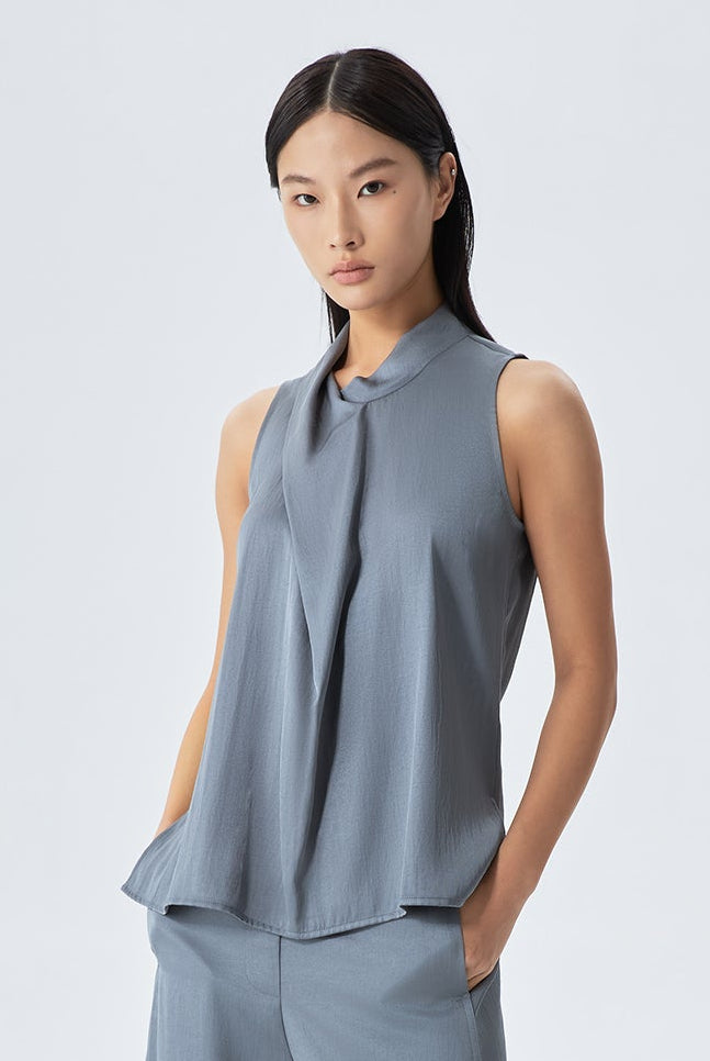 Emily Blouse With Front Fold