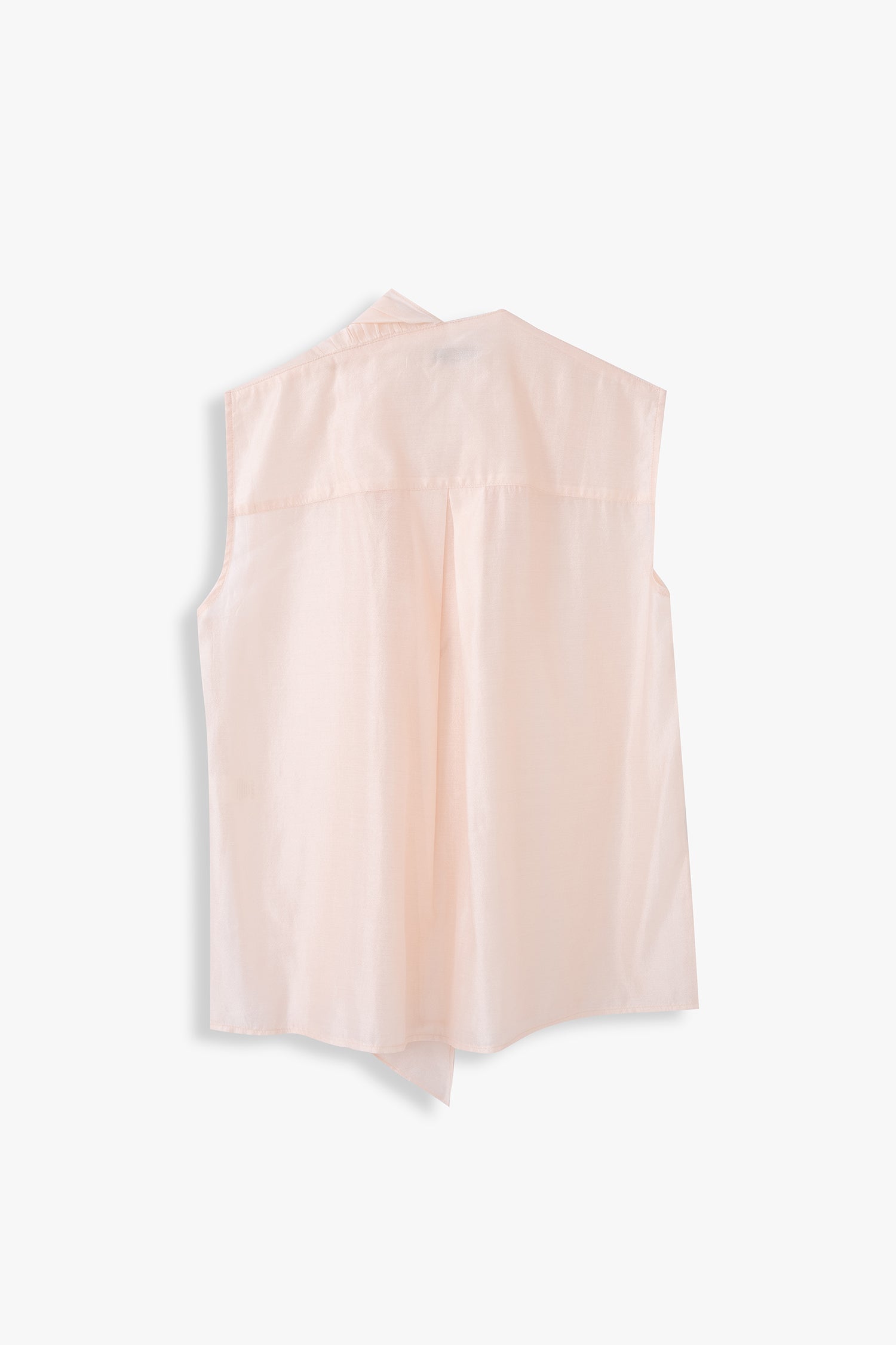 Clara Front-Drape Sleeveless Top