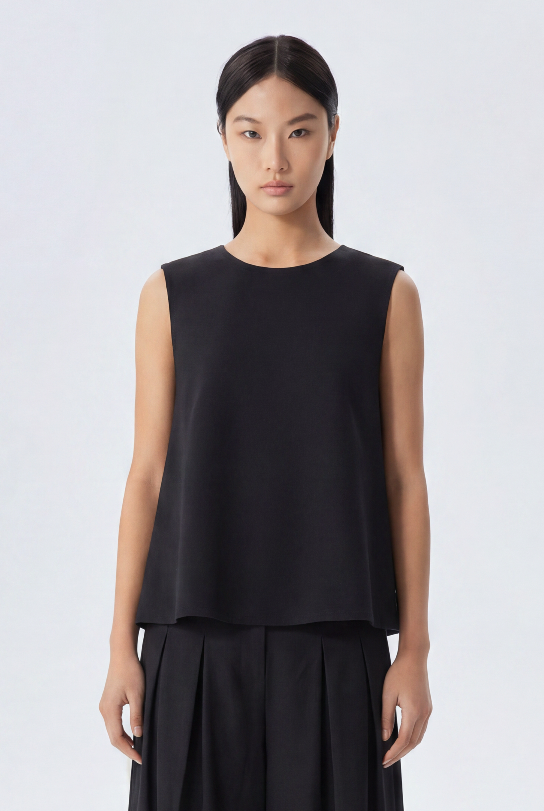 Dara Modal Round-Neck Shell Top