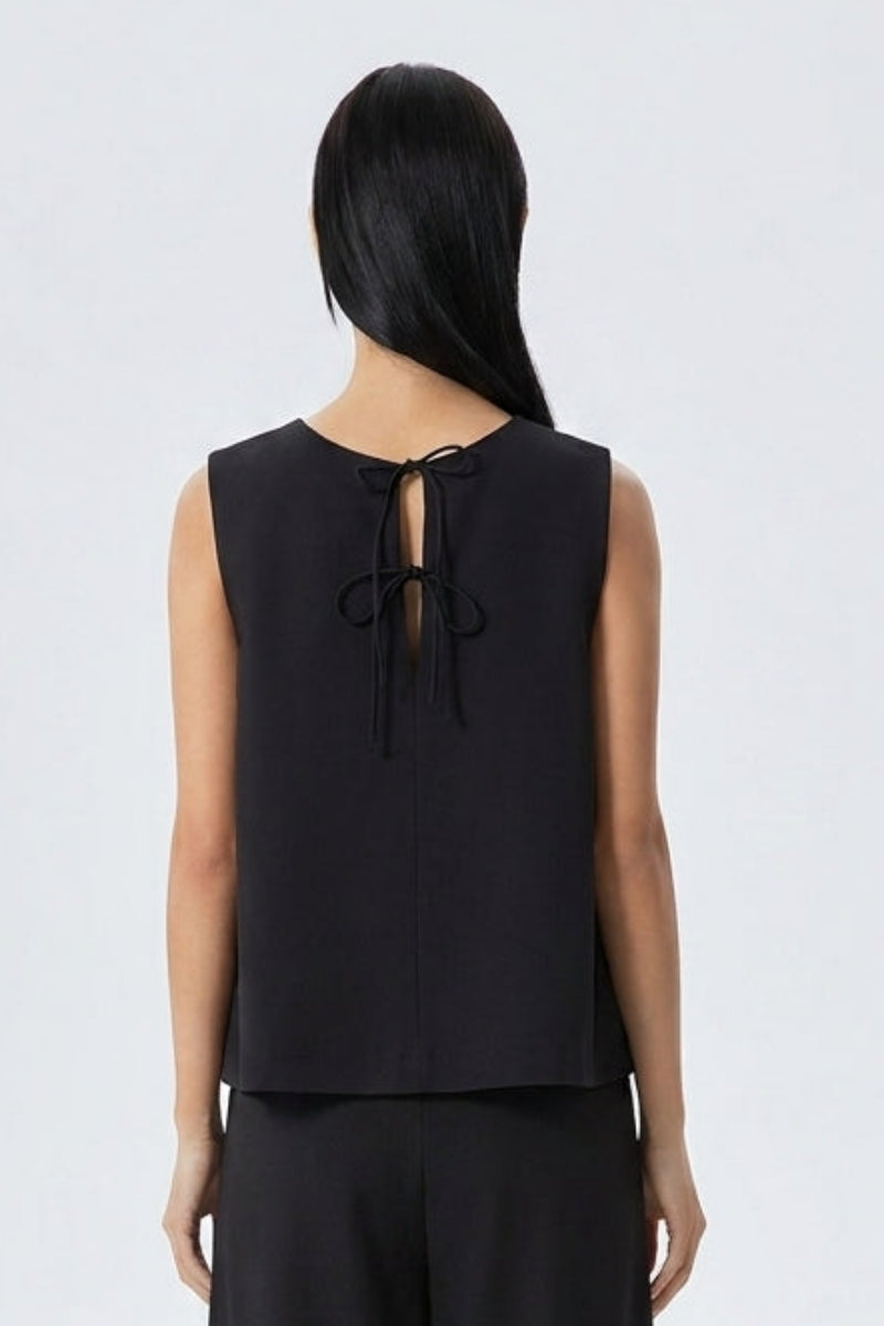 Dara Modal Round-Neck Shell Top