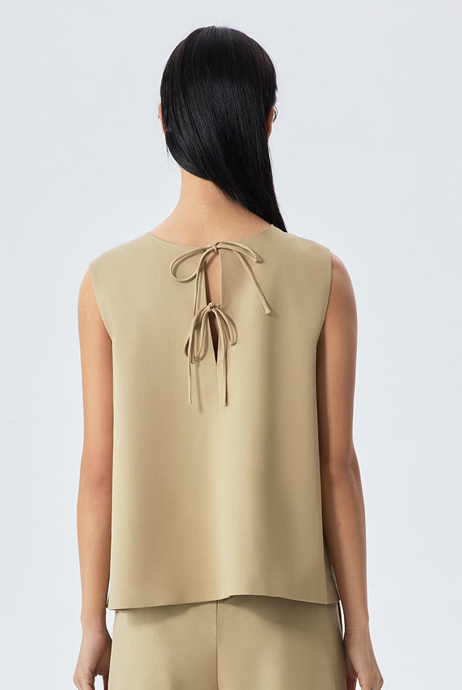 Dara Modal Round-Neck Shell Top