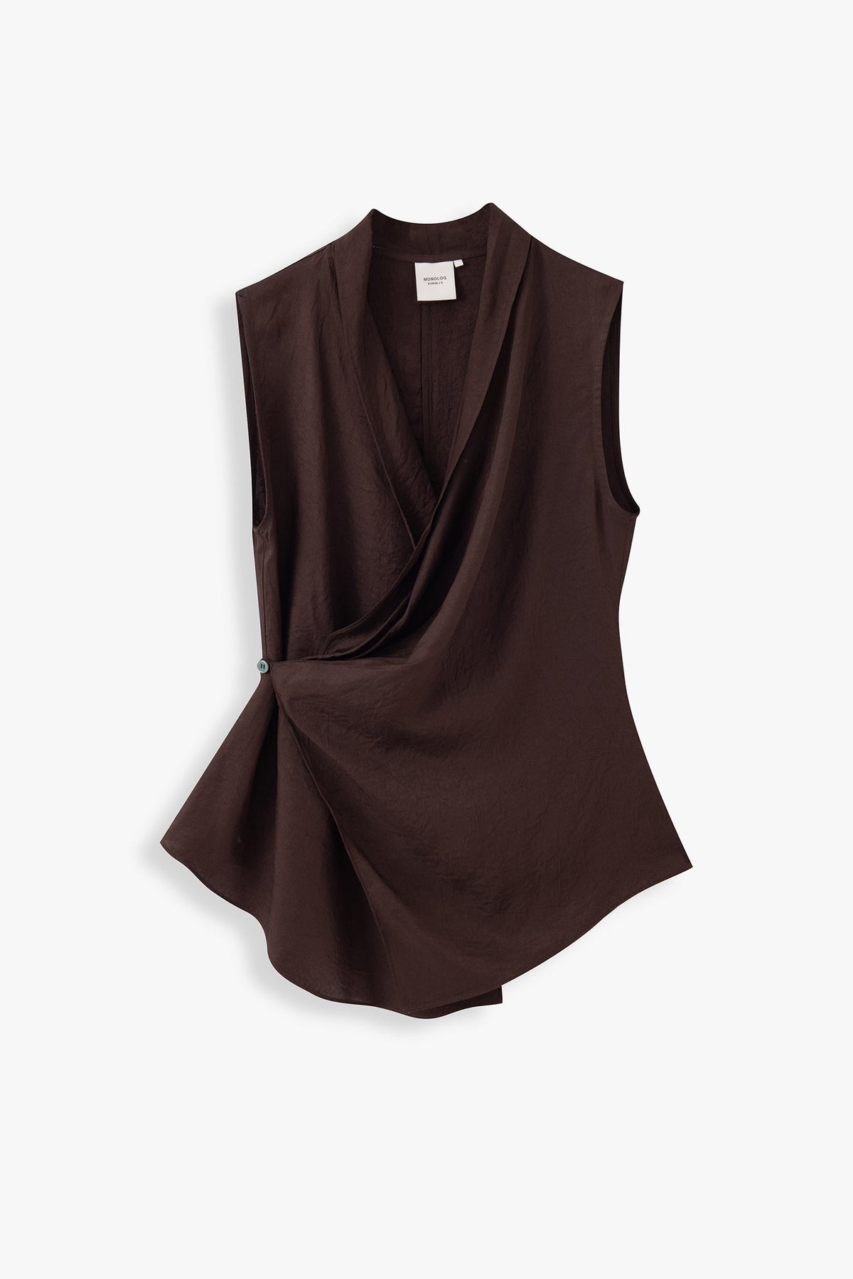 Grace Draped Wrapped Front Poetry Blouse