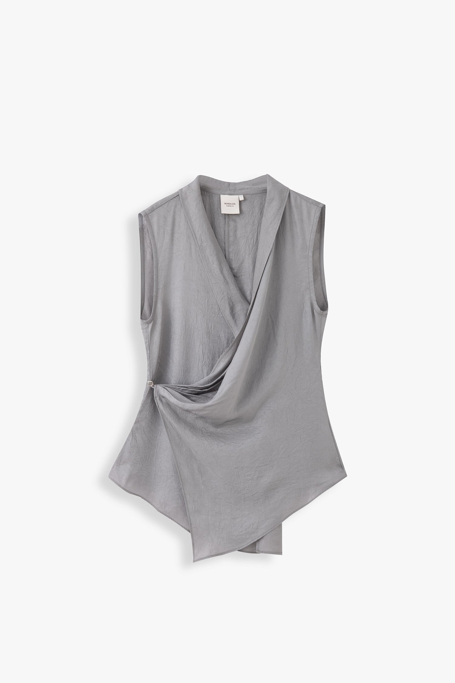 Grace Draped Wrapped Front Poetry Blouse