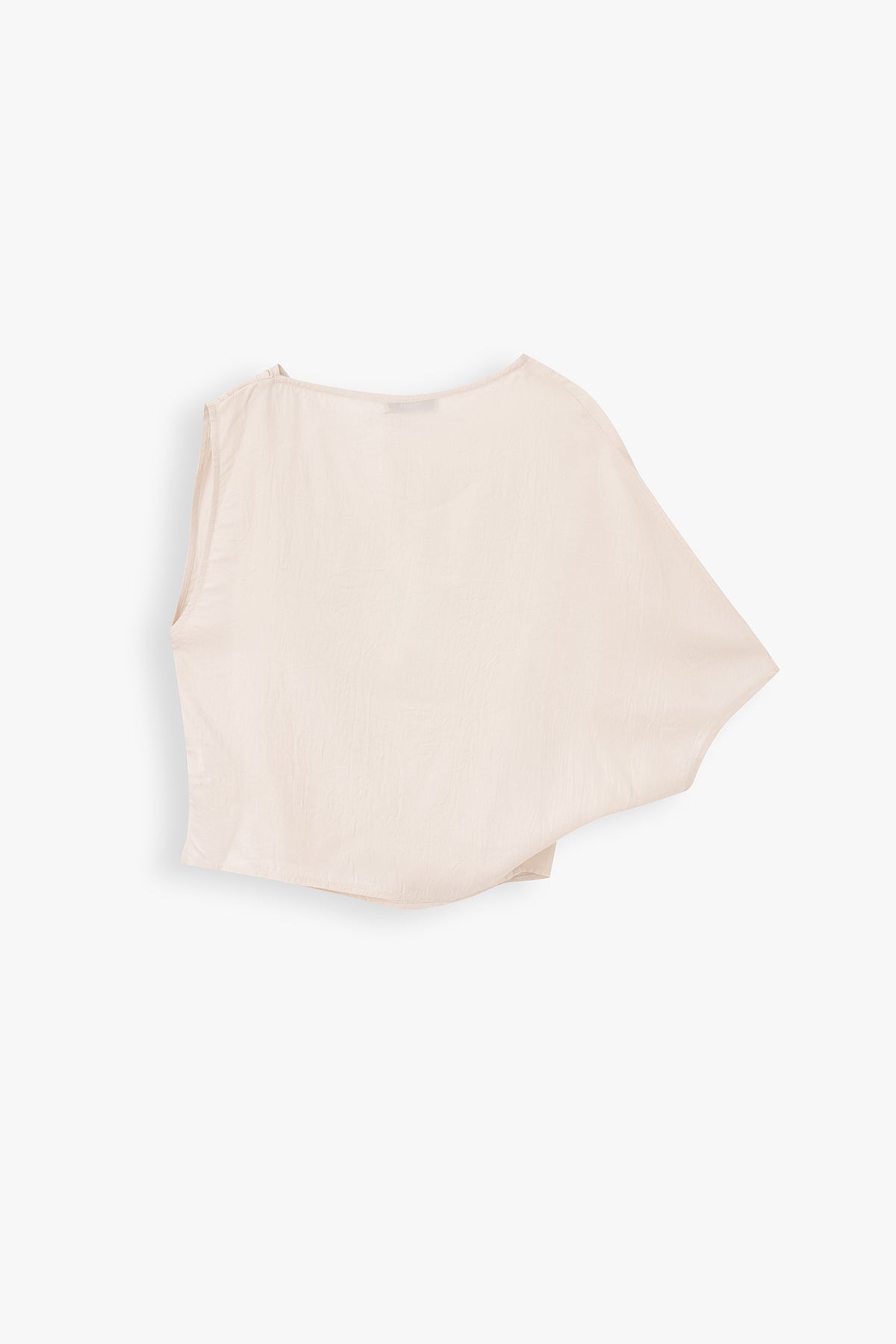Eleanor Draped Shoulder Boxy Blouse