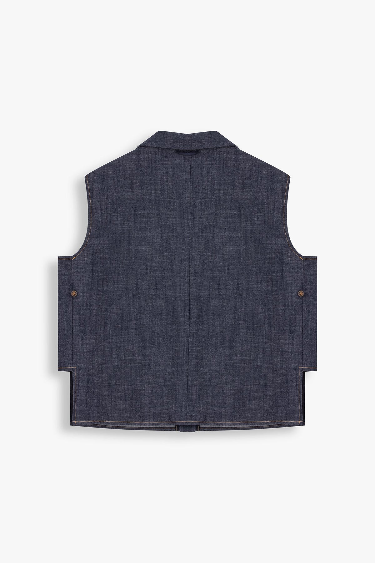 Hazel Denim Sleeveless Shirt