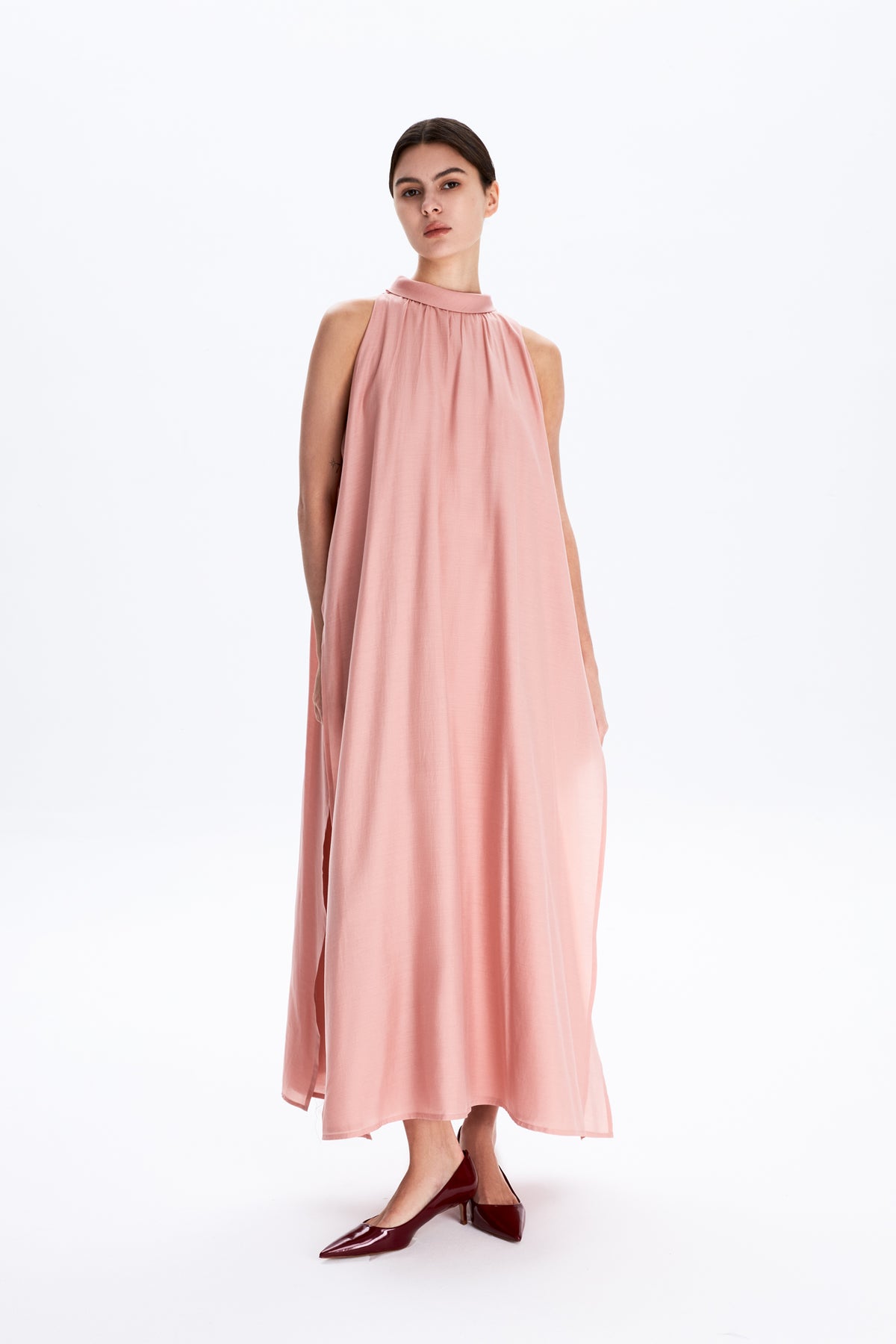 Back Neck Tie-Strap Dress