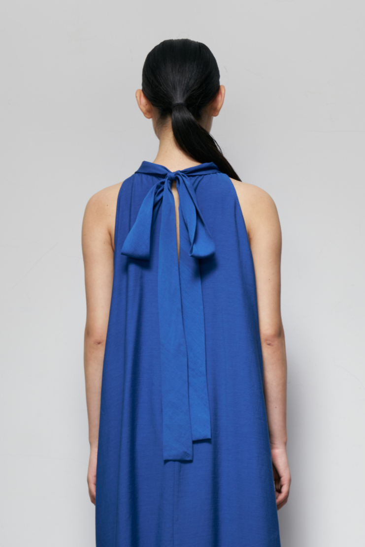 Back Neck Tie-Strap Dress