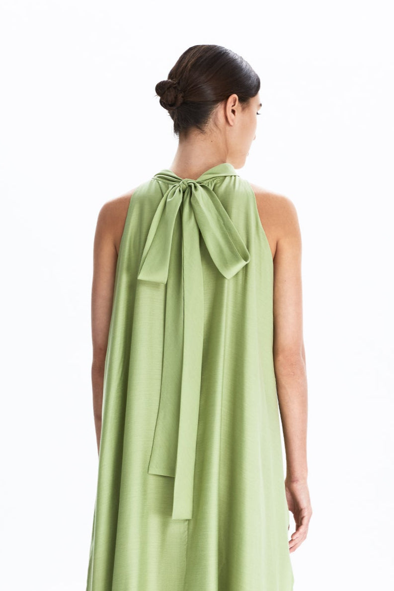 Back Neck Tie-Strap Dress
