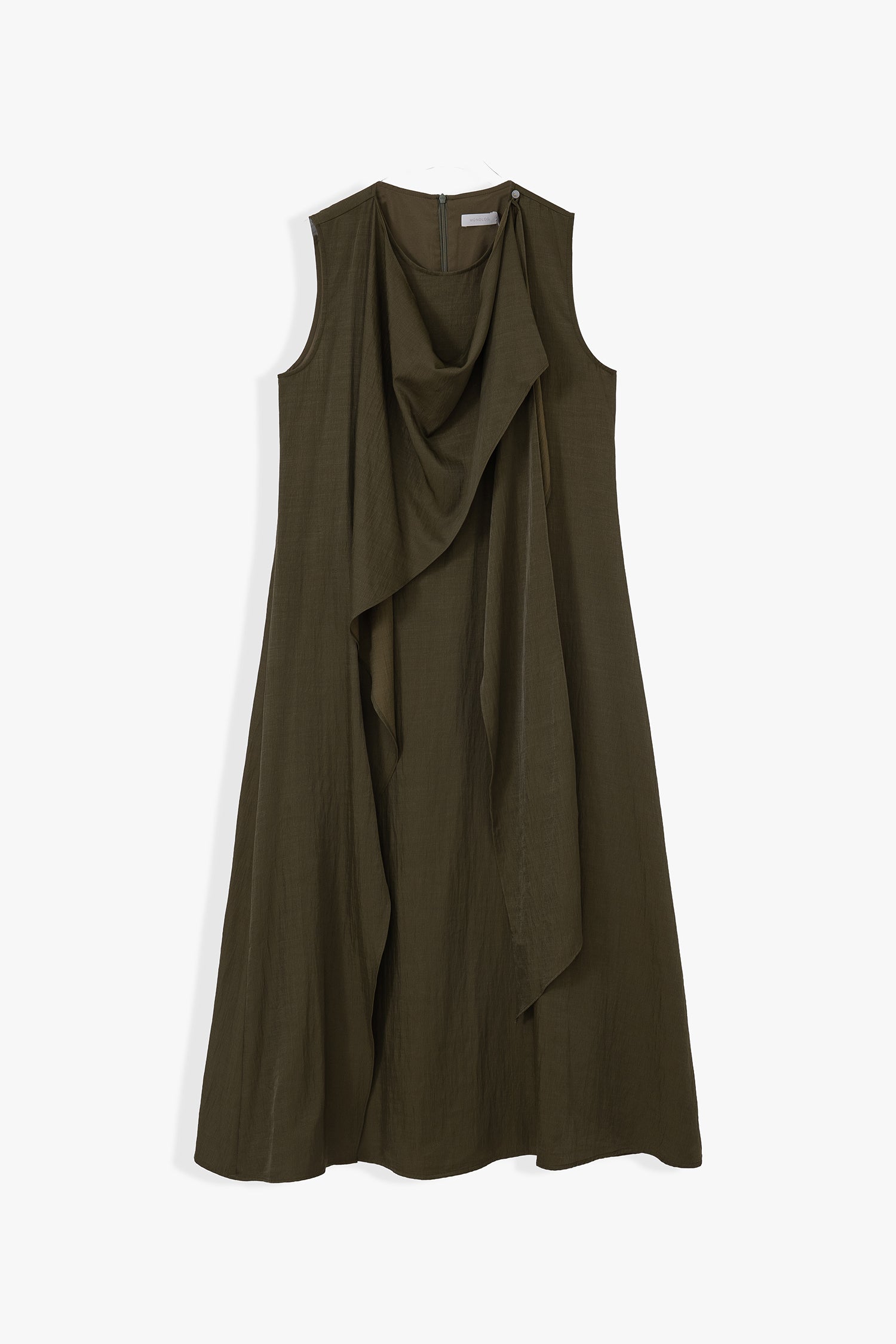 Mira Draped Shift Dress