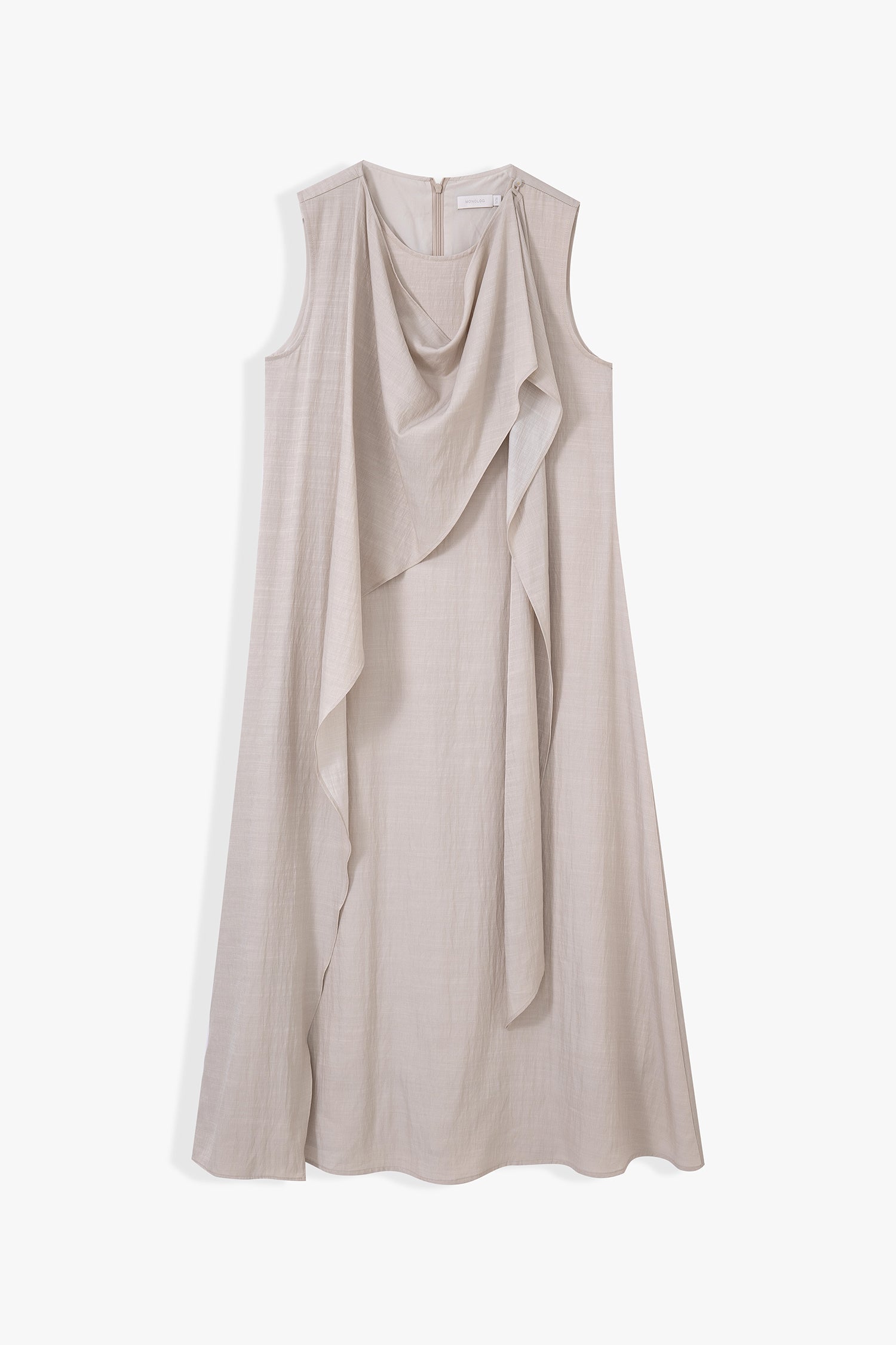 Mira Draped Shift Dress