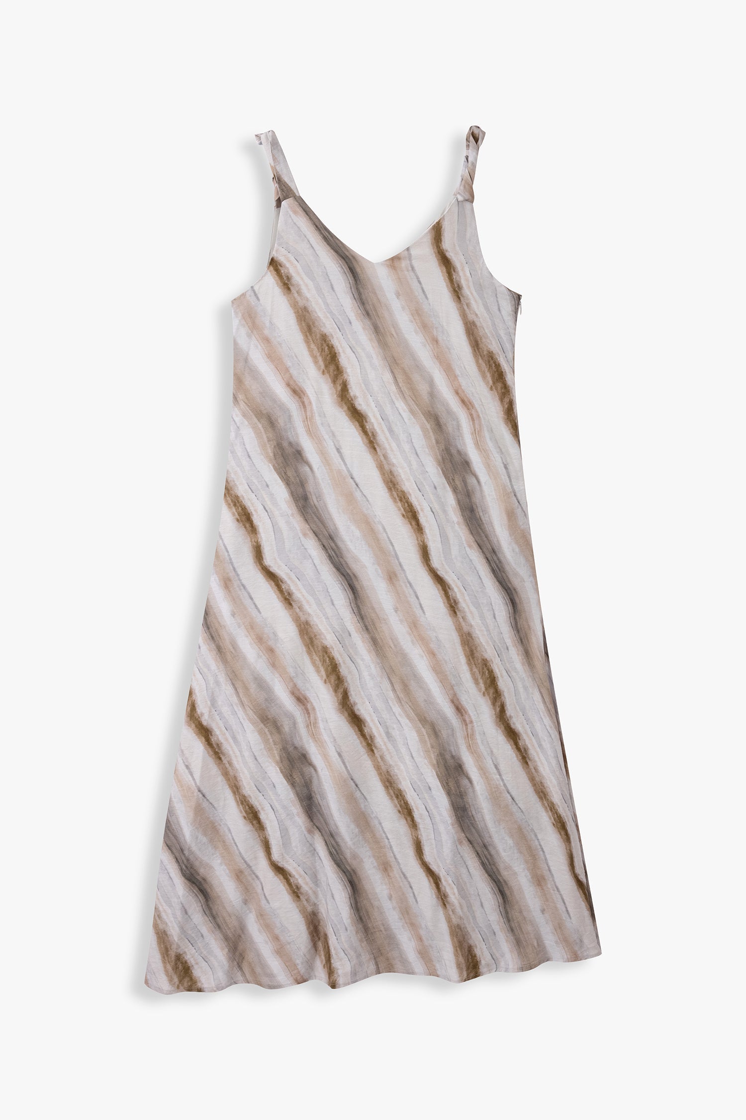 Belle Printed Strappy Maxi Dress