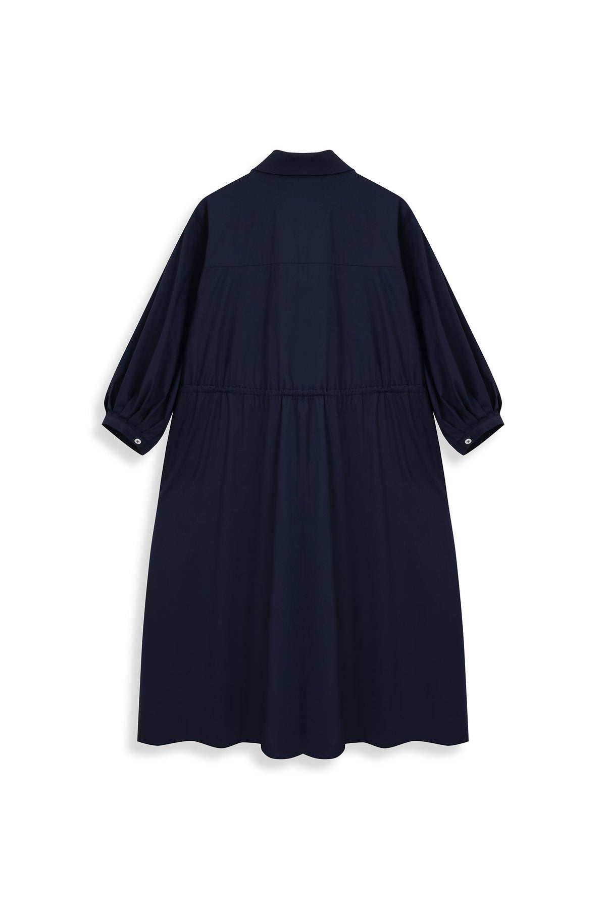 Puff Sleeve Shirt Dress