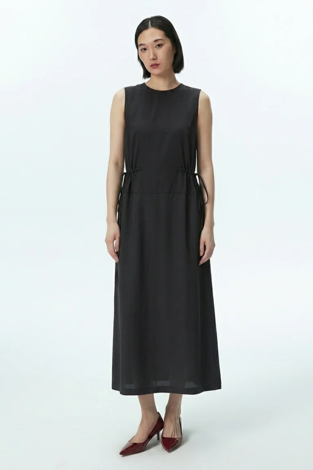 Round Neck Shift Dress