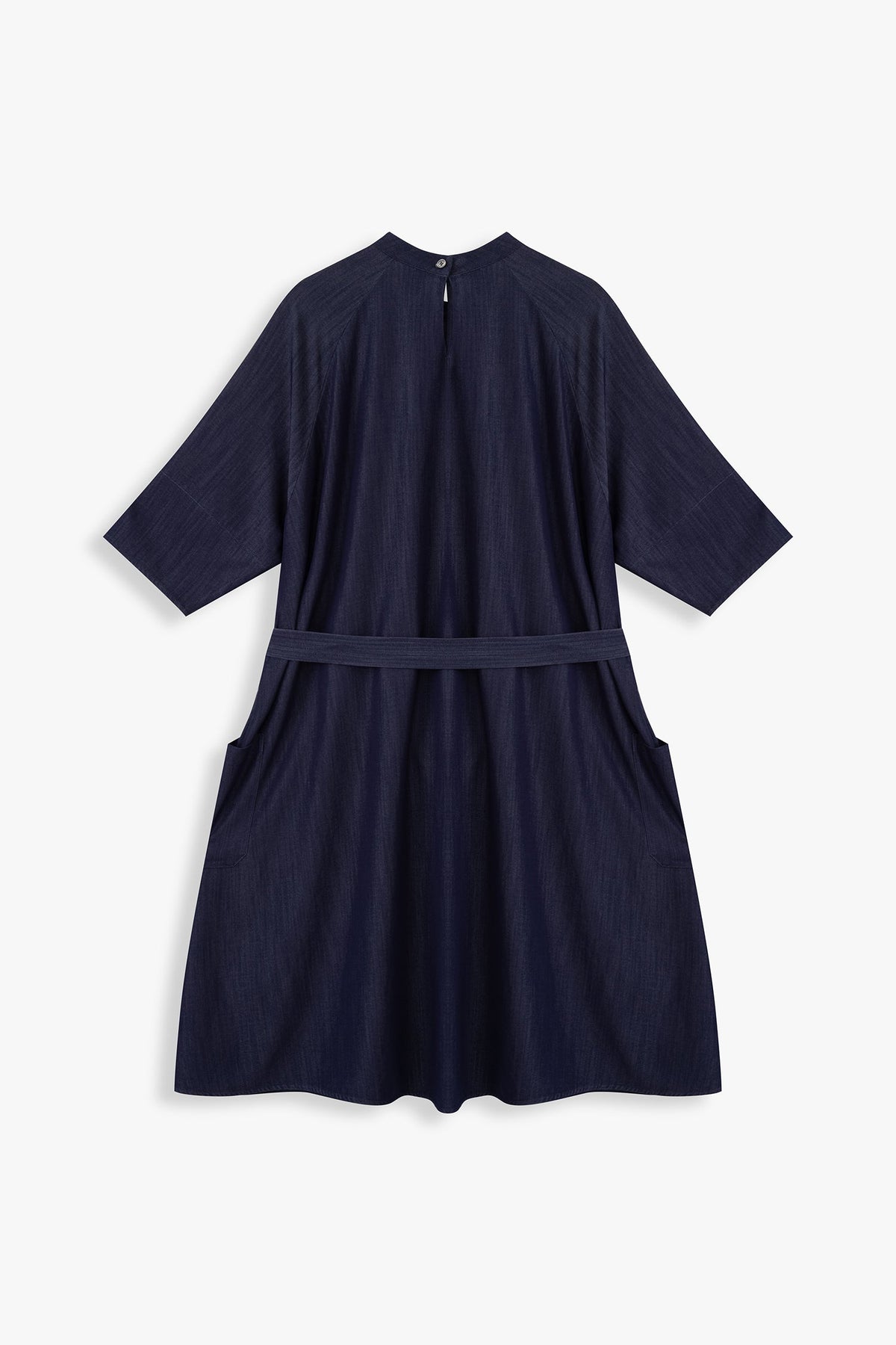 Cassie High Neck Viscose Shift Dress