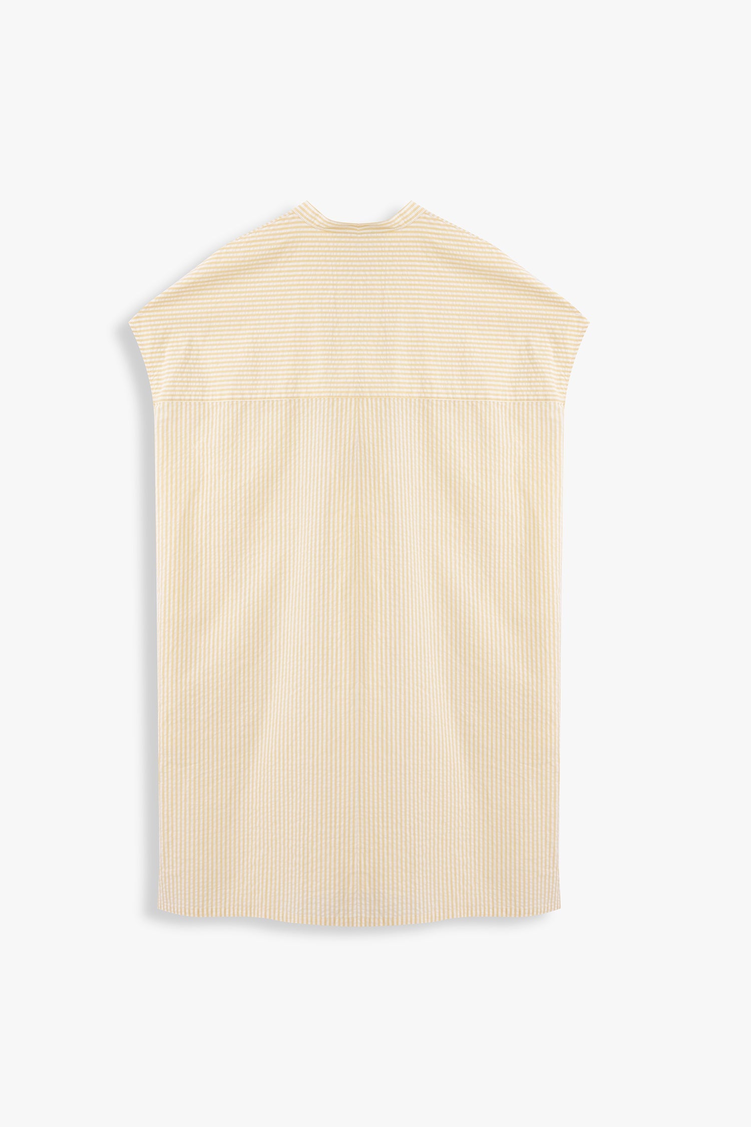 Lydia Twist-Front Sleeveless Dress