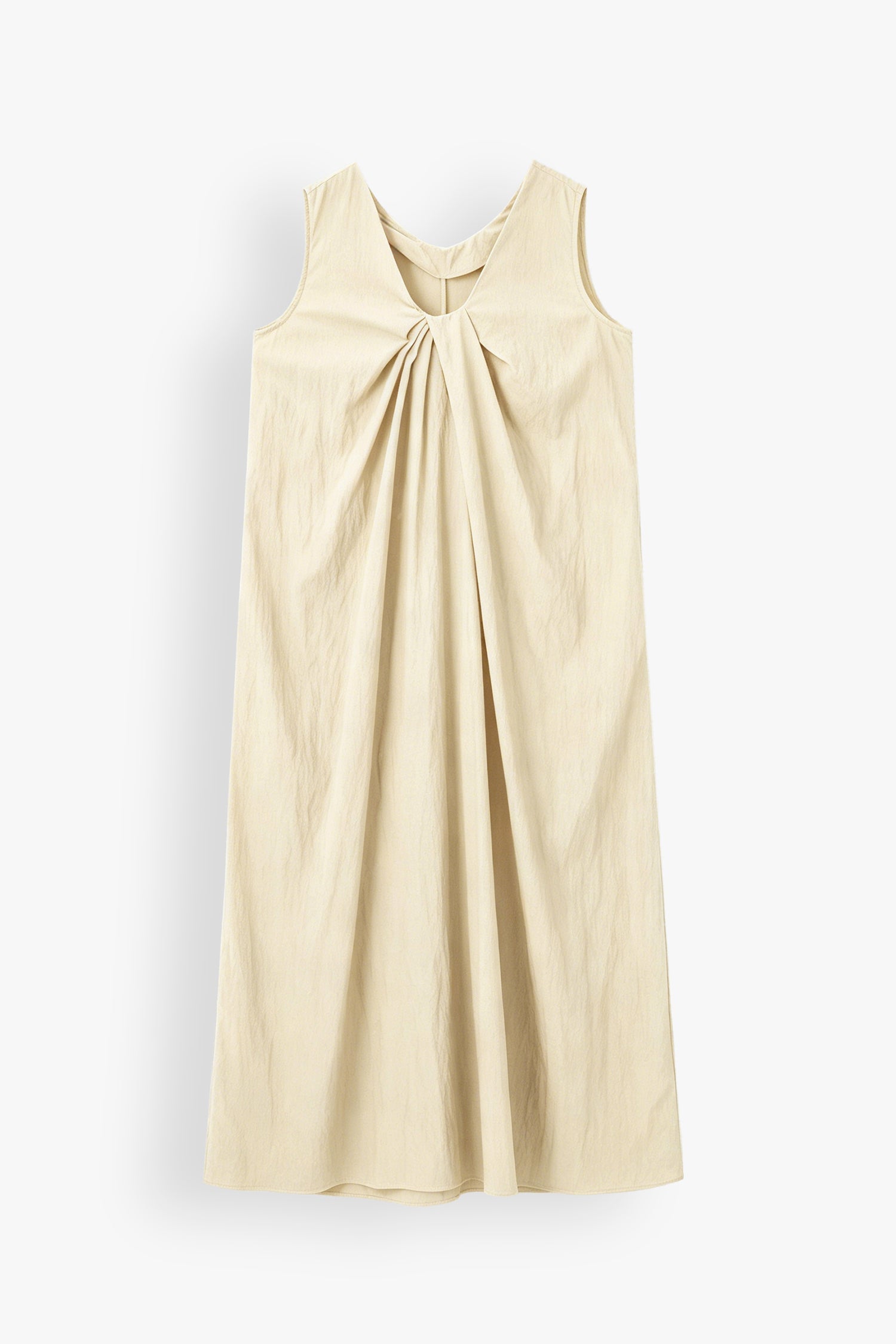 Gianna Round Neck Midi Shift Dress