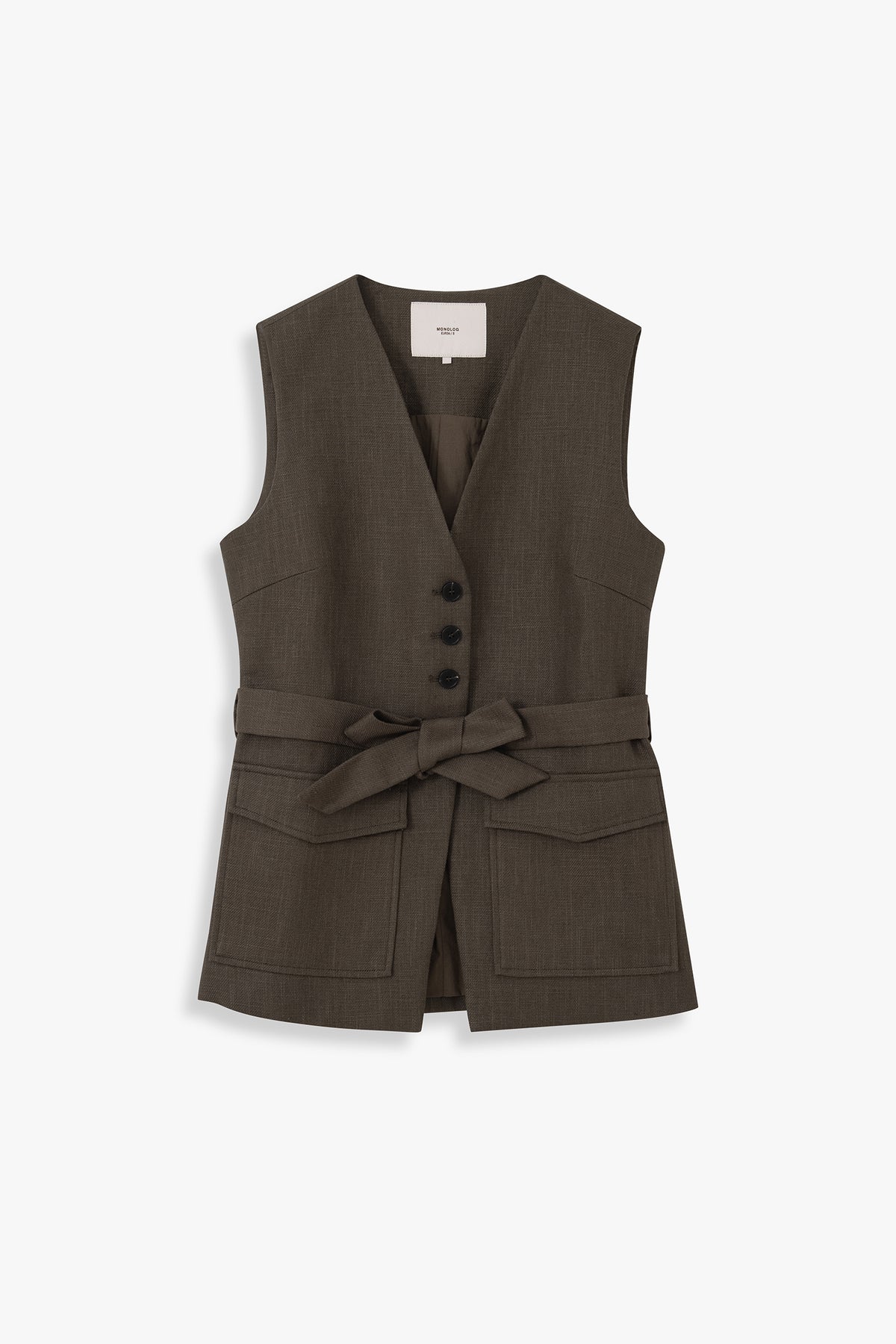 Structured Pocket Vest