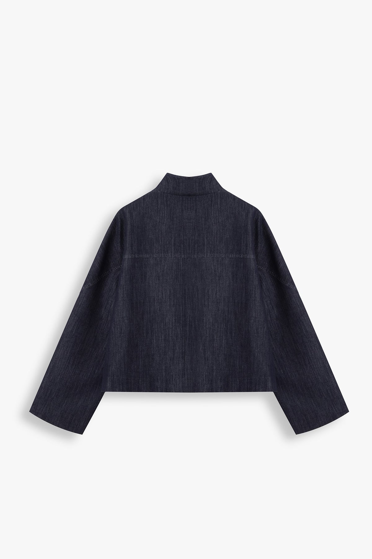 Alina Audrey High Neck Denim Jacket