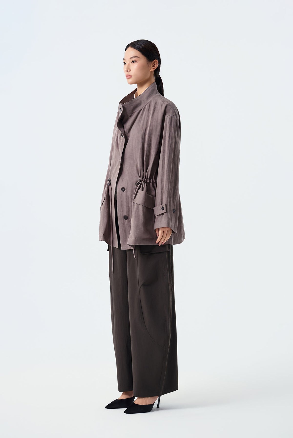 Mary Elasticated Waist Jacket