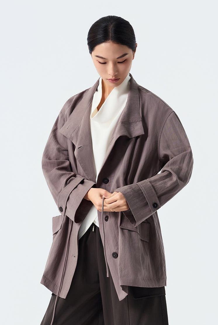 Mary Elasticated Waist Jacket