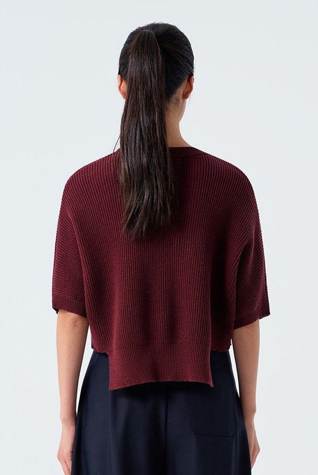Siena Batwing cotton Ribbed sweater