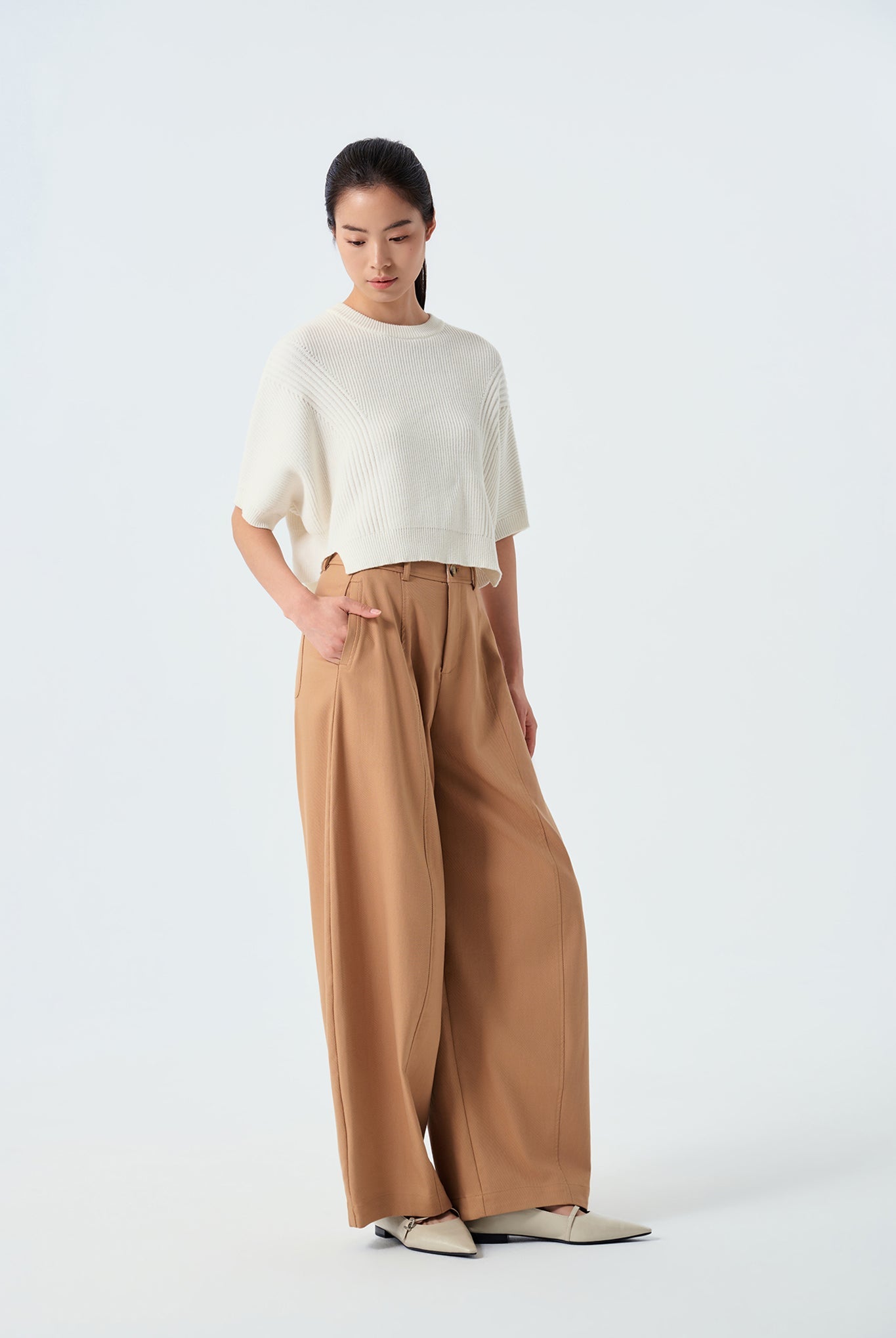Siena Batwing cotton Ribbed sweater