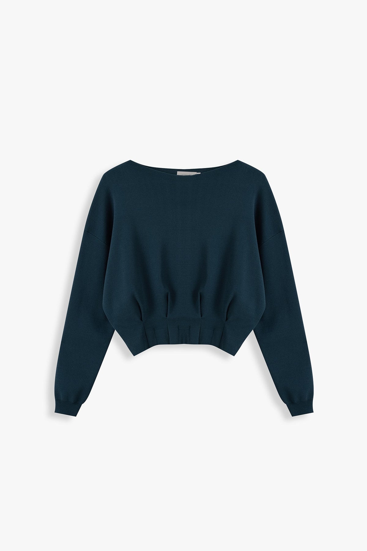 Aurora Modal Wide-Neck Sweater Knit Top