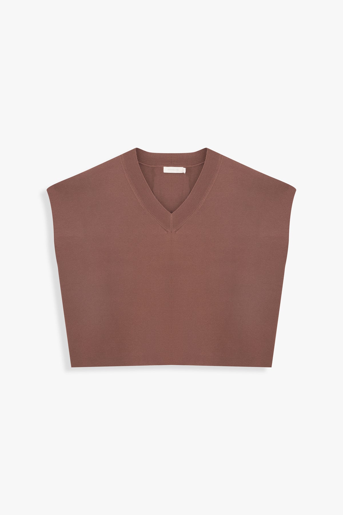 V Neck Knit Top