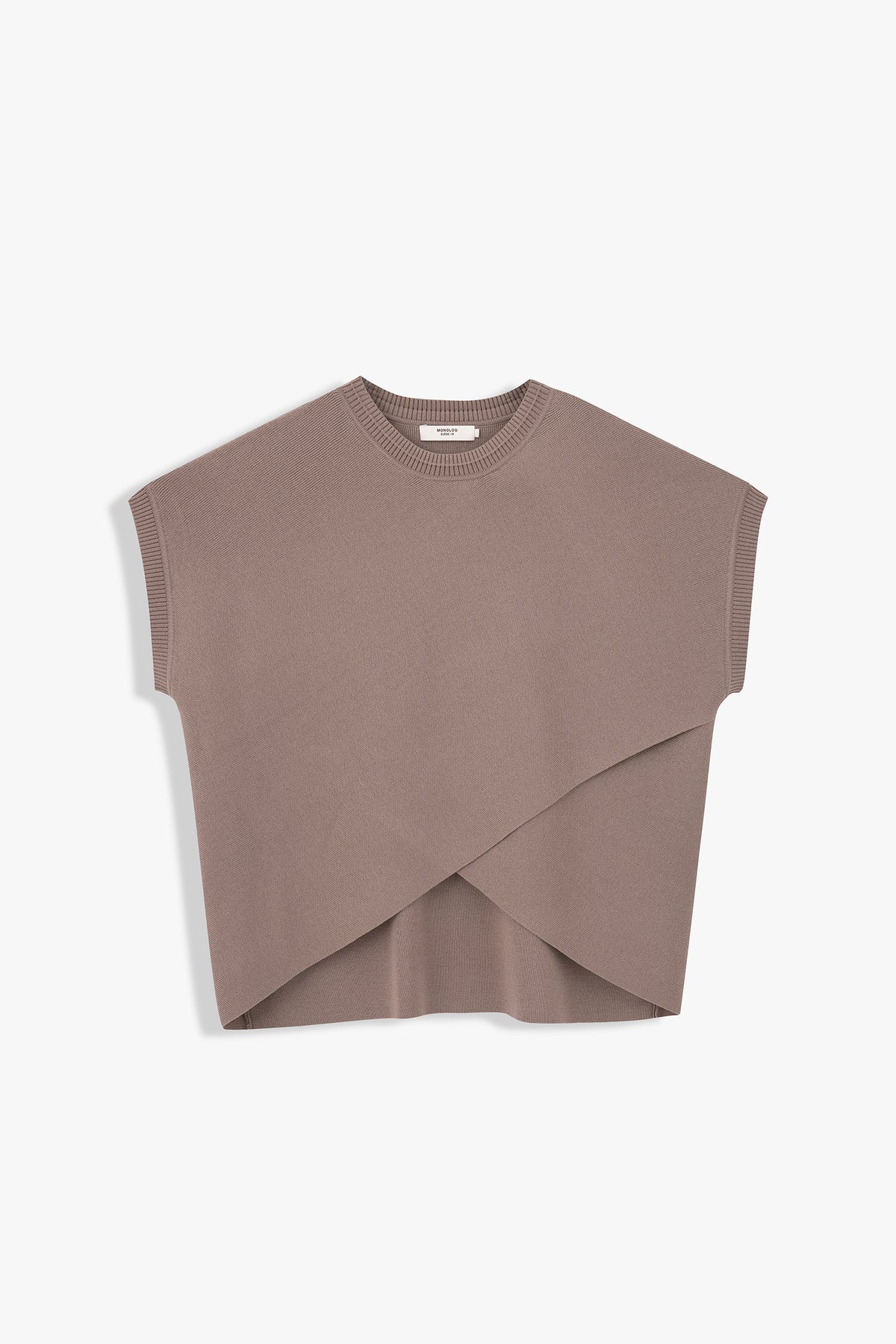 Overlap Knit Top