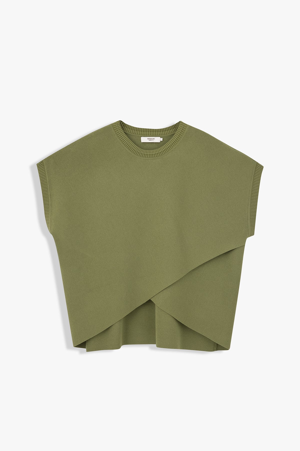 Overlap Knit Top