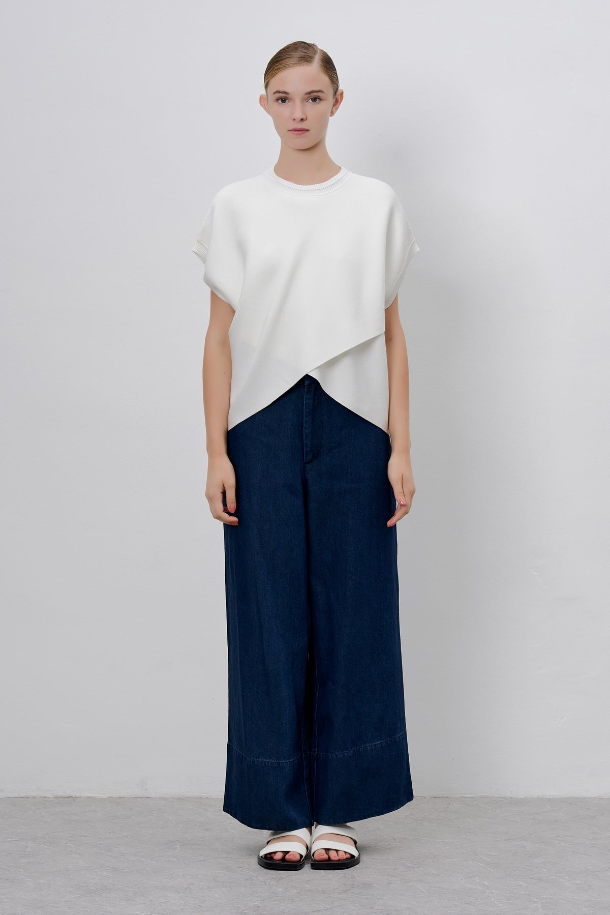Overlap Knit Top