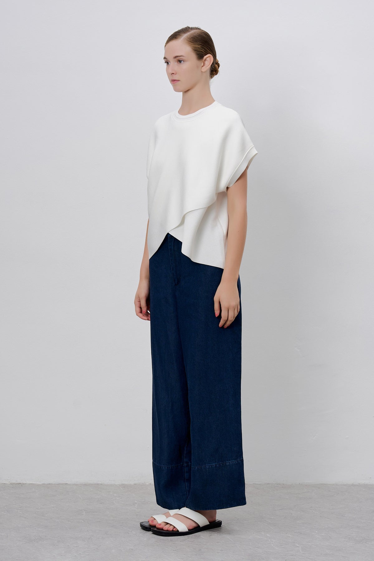 Overlap Knit Top