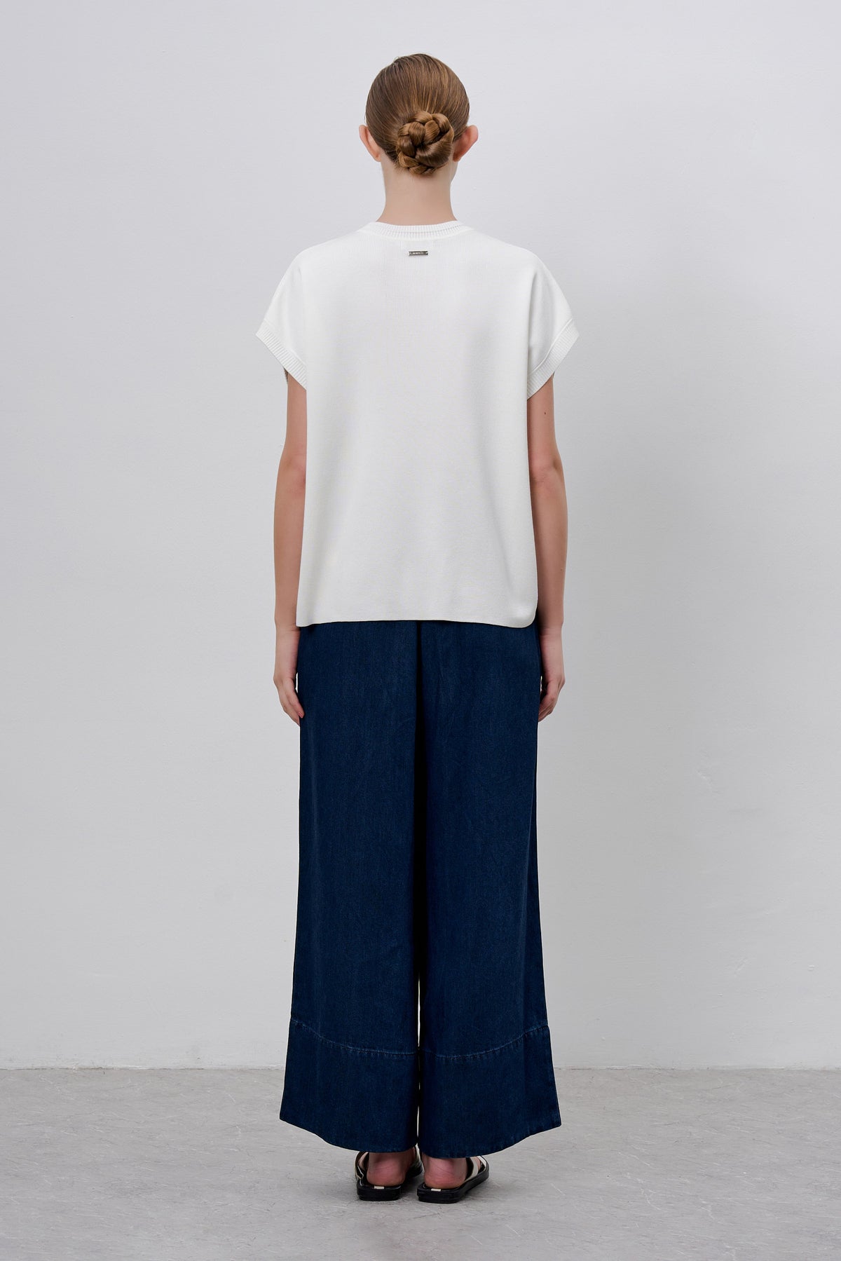 Overlap Knit Top