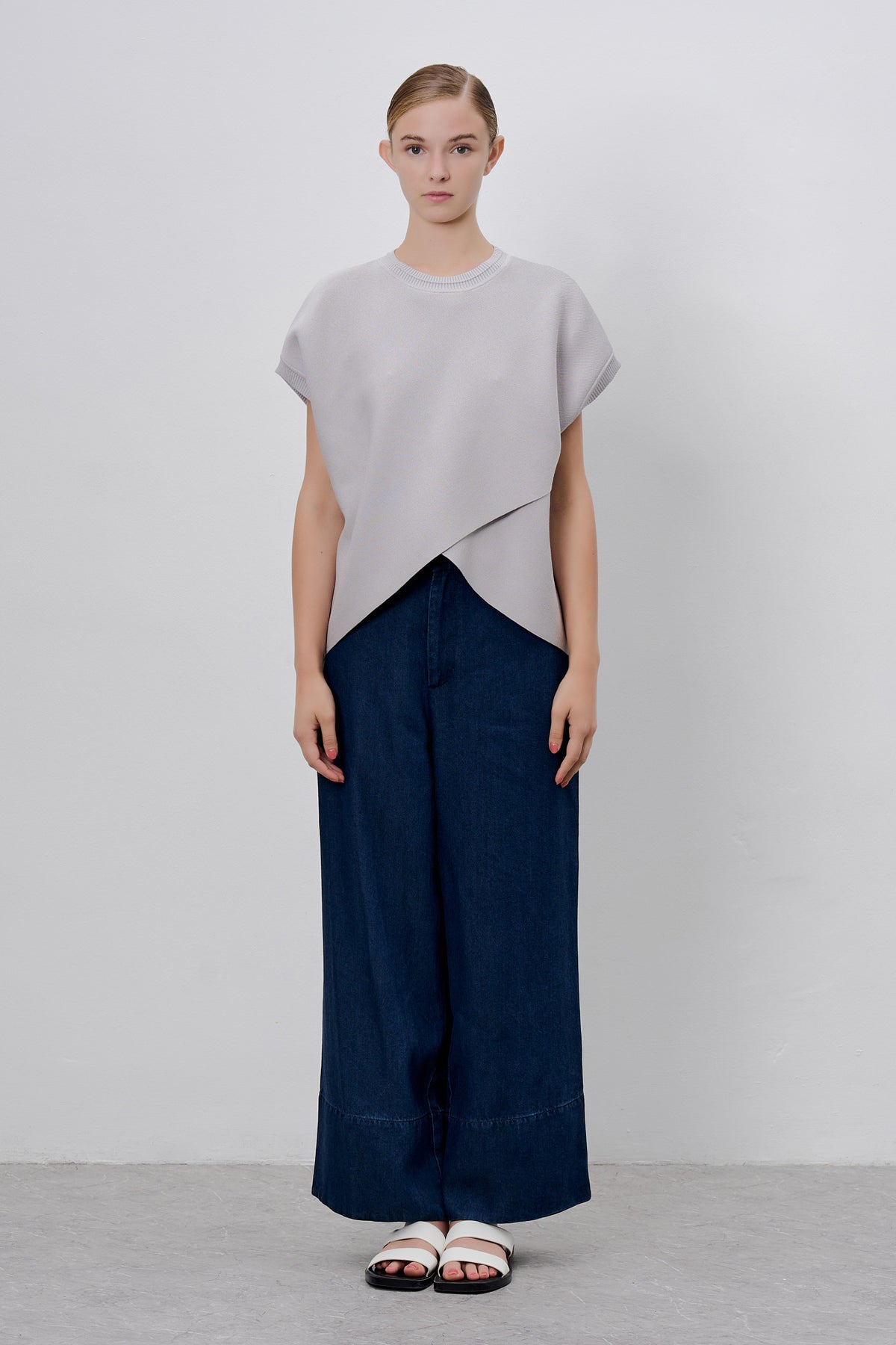 Overlap Knit Top