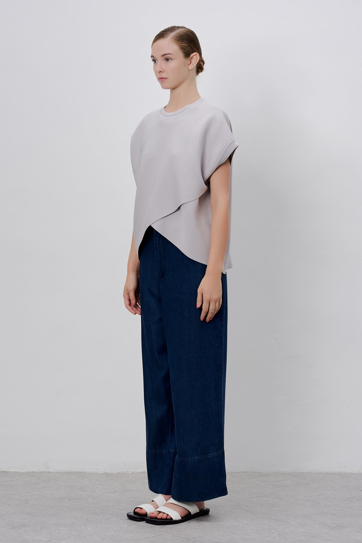 Overlap Knit Top
