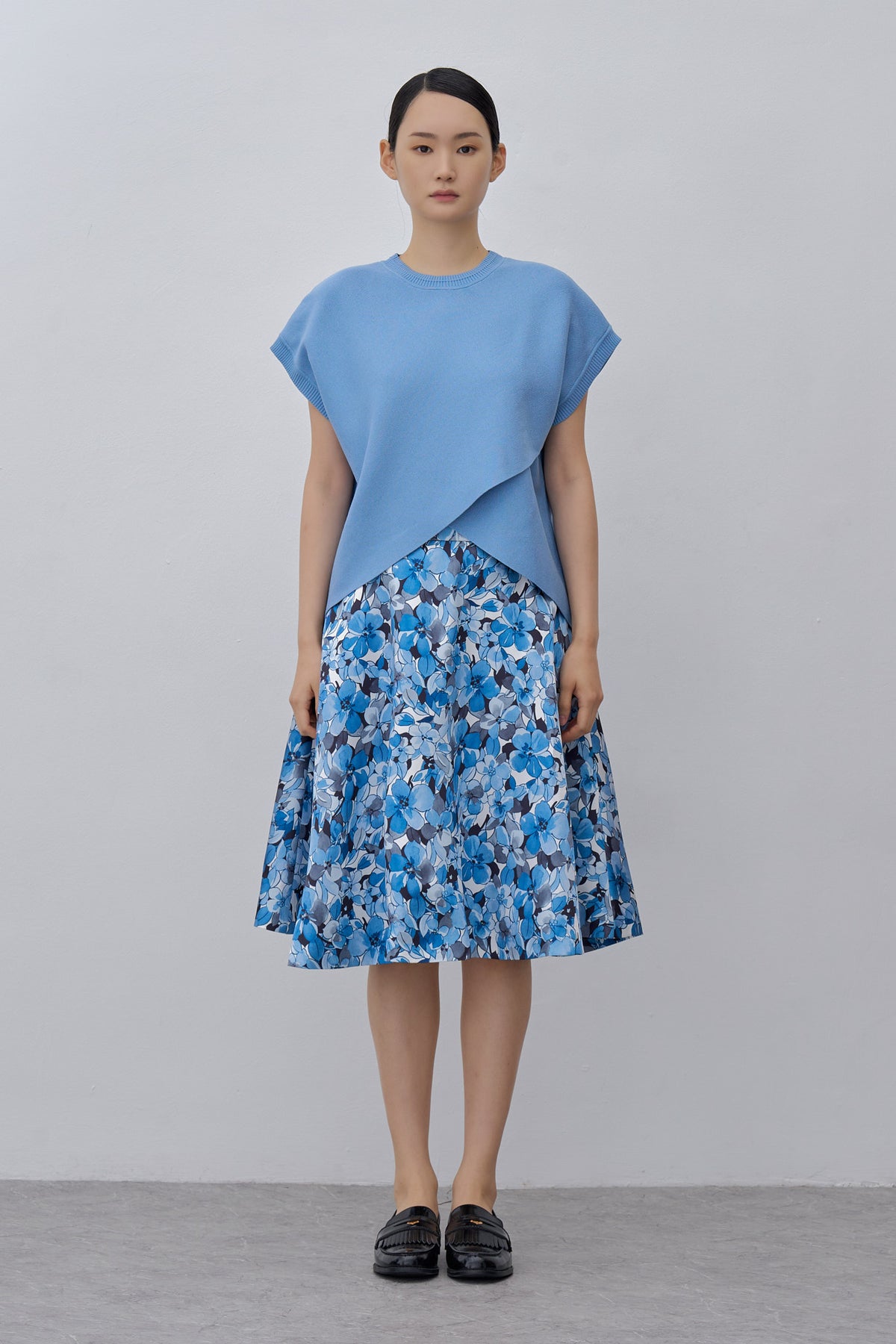 Overlap Knit Top
