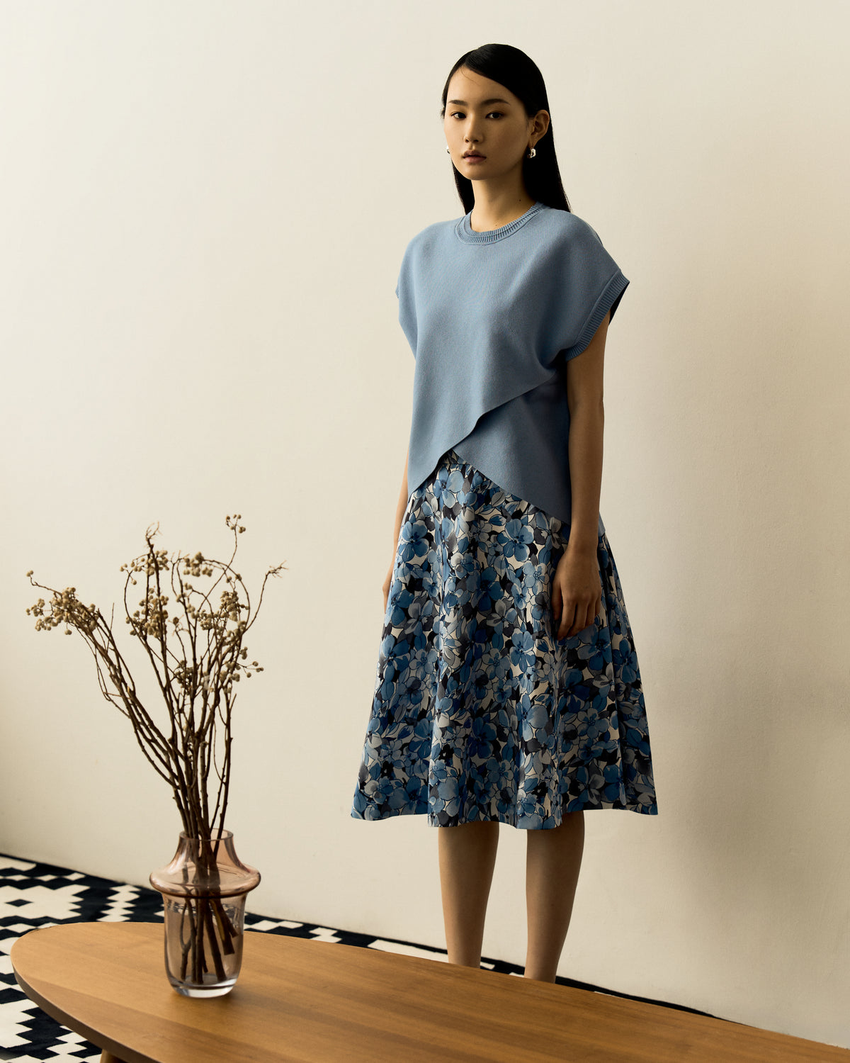 Overlap Knit Top