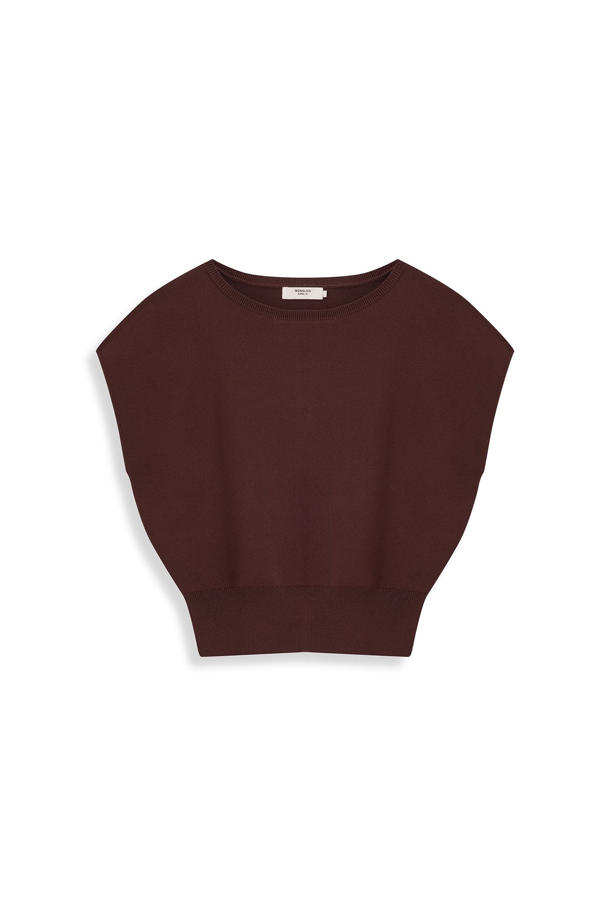 Ribbed Hem Knit Top
