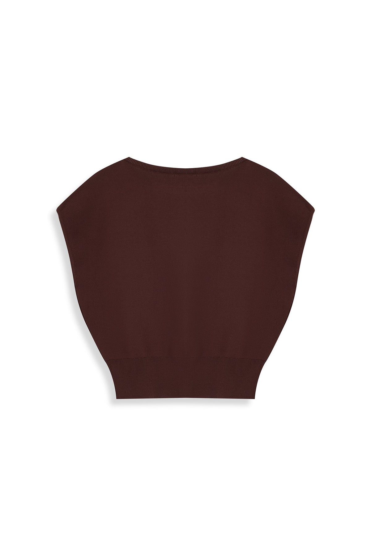 Ribbed Hem Knit Top