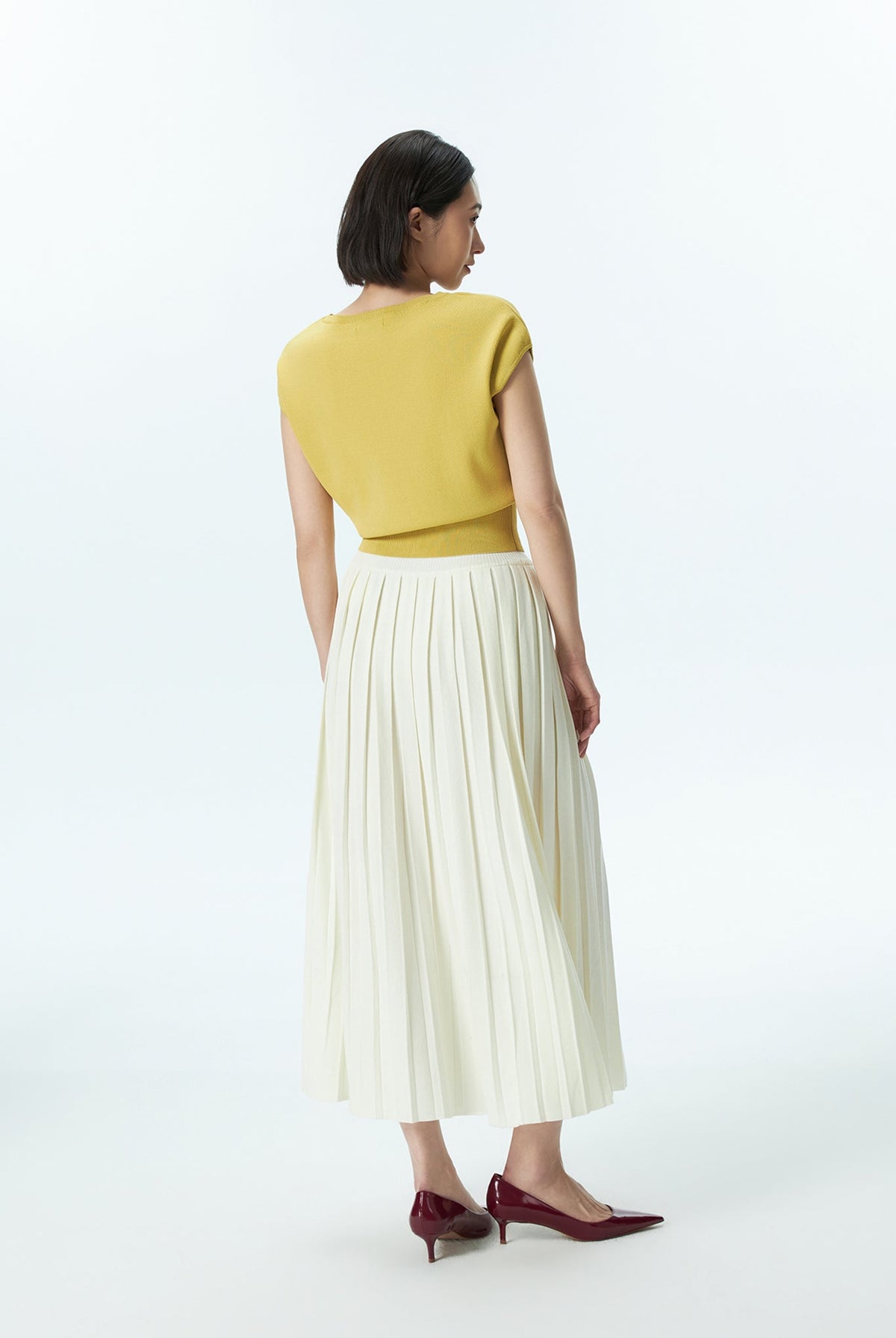 Ribbed Hem Knit Top