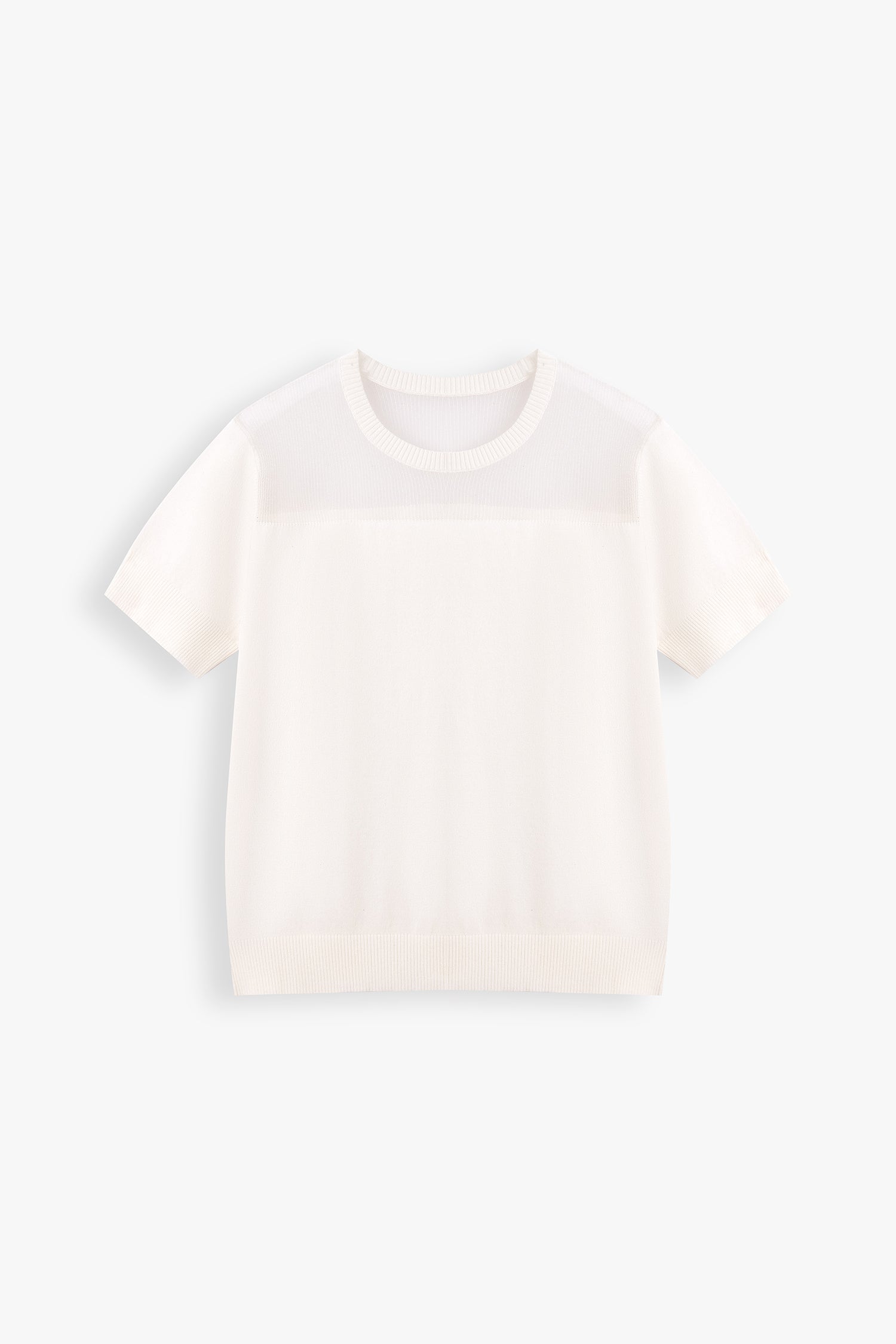 Iris Contrast Yarn Knit Top