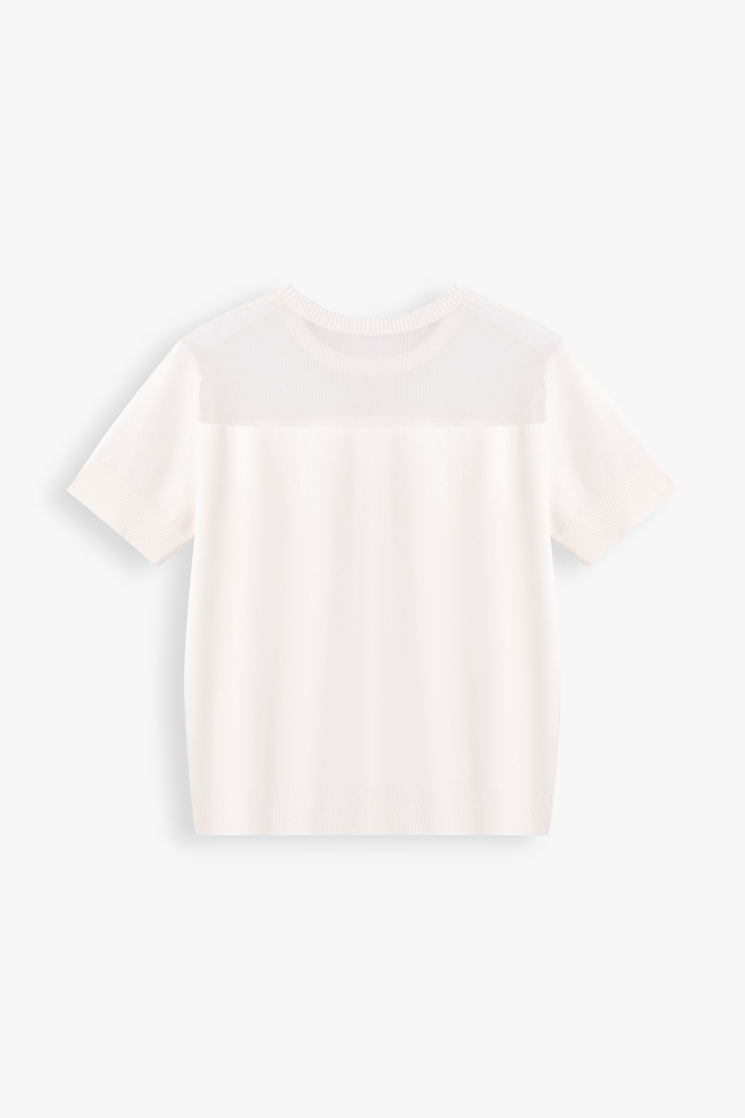 Iris Contrast Yarn Knit Top