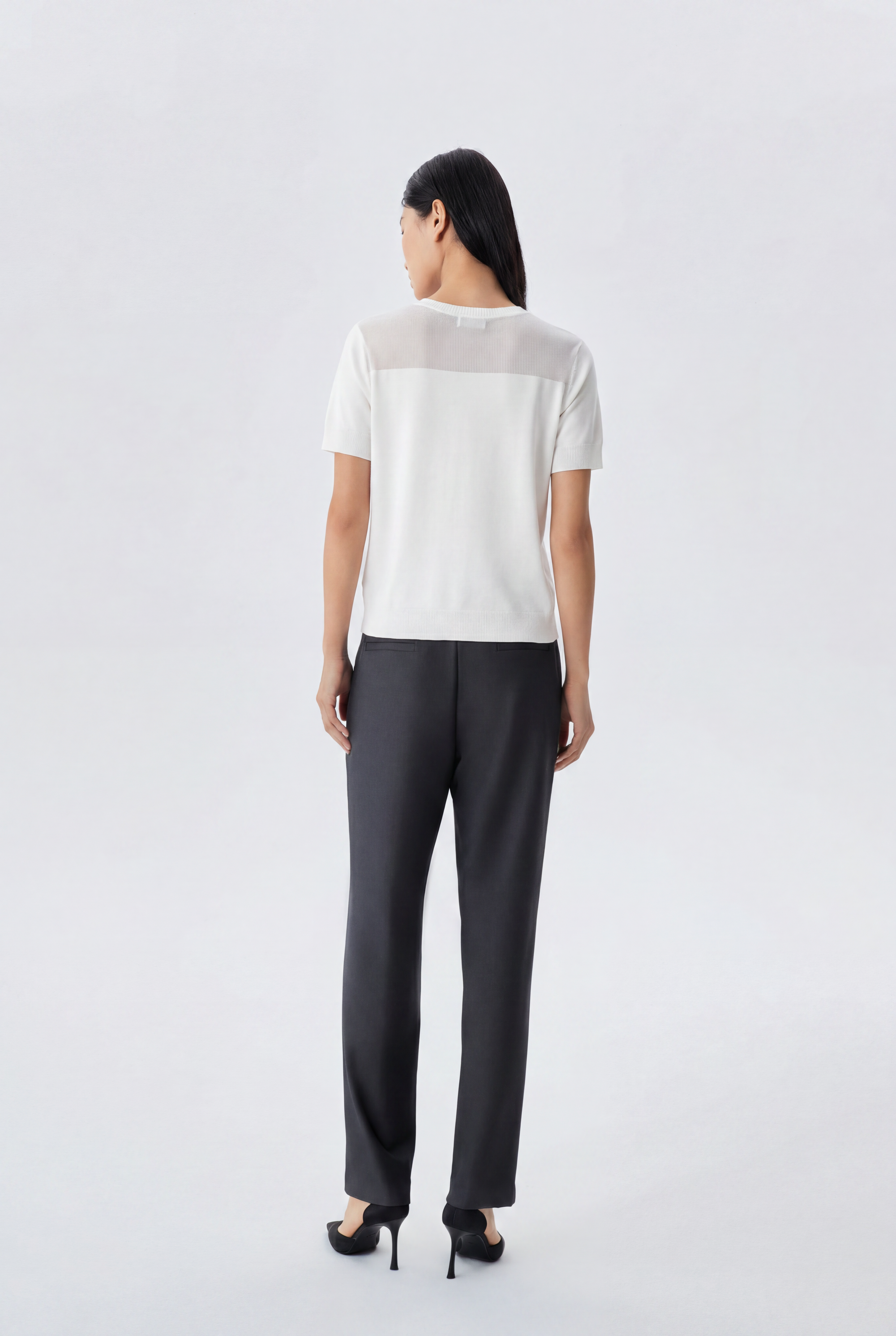 Iris Contrast Yarn Knit Top