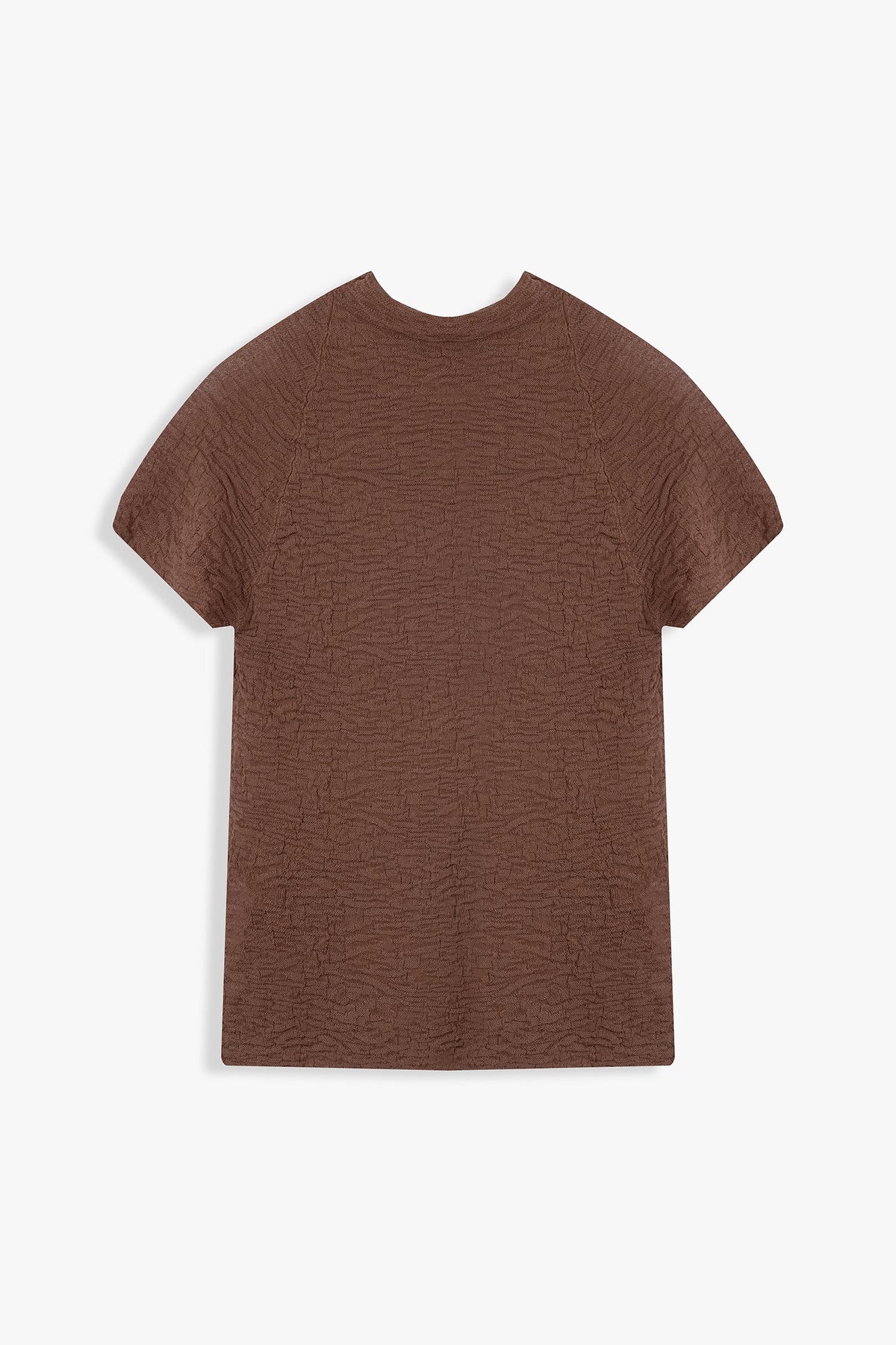 Milan Textured Mock-Neck Top