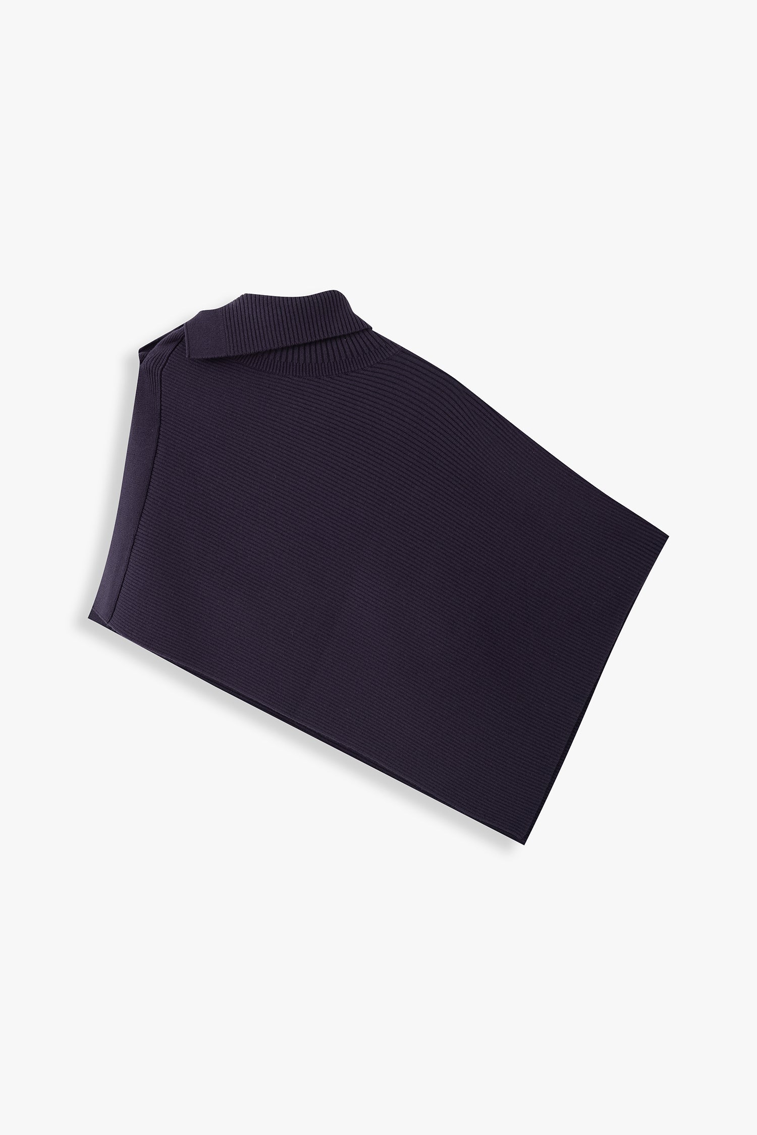 Alayna Asymmetric Sweater Knit Cape