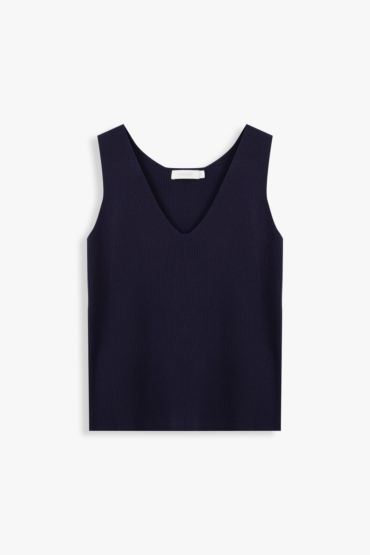 Camila V-Neck Ribbed Knitted