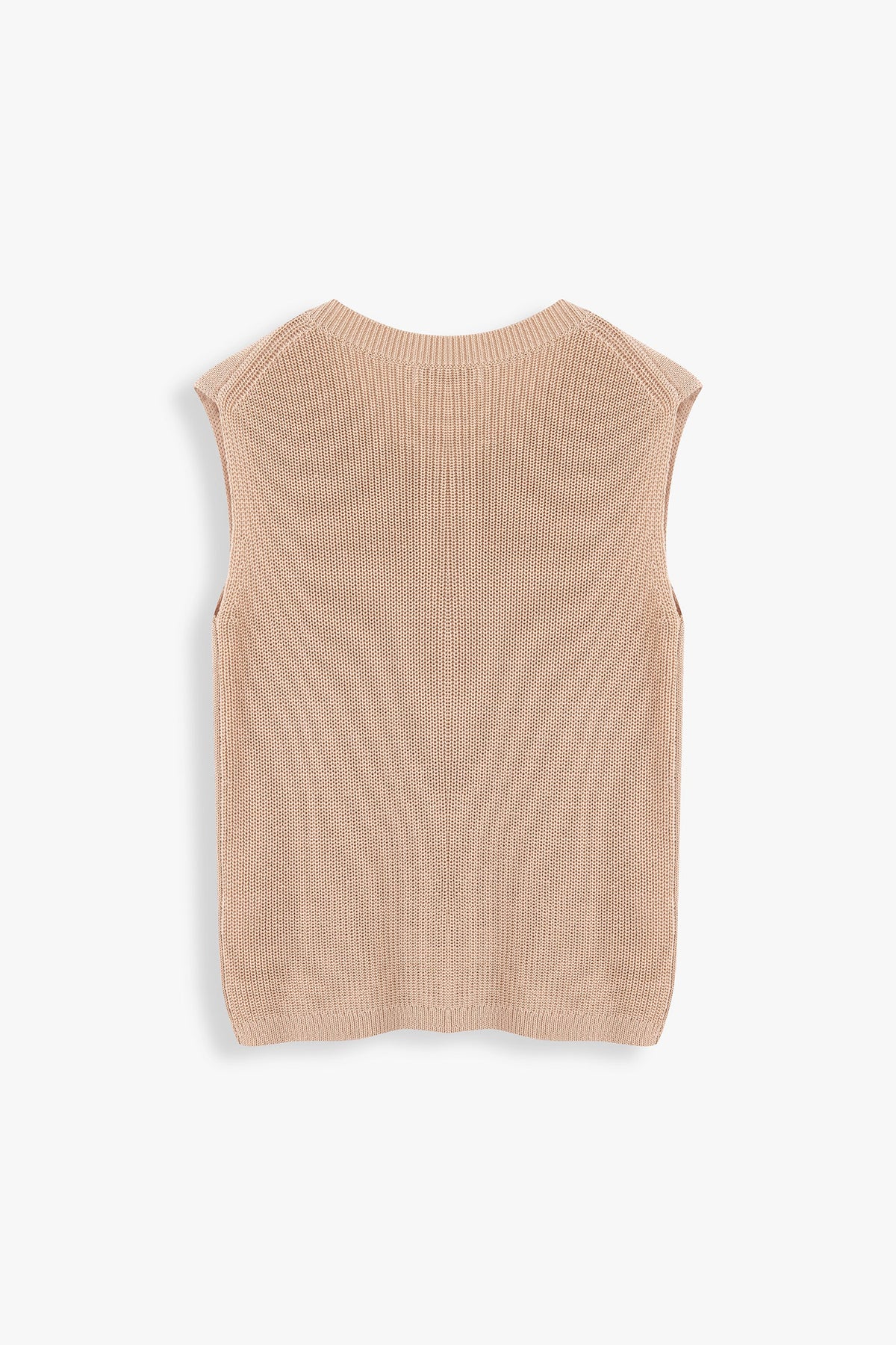 Naomi Lyocell Crew Neck Knit Vest