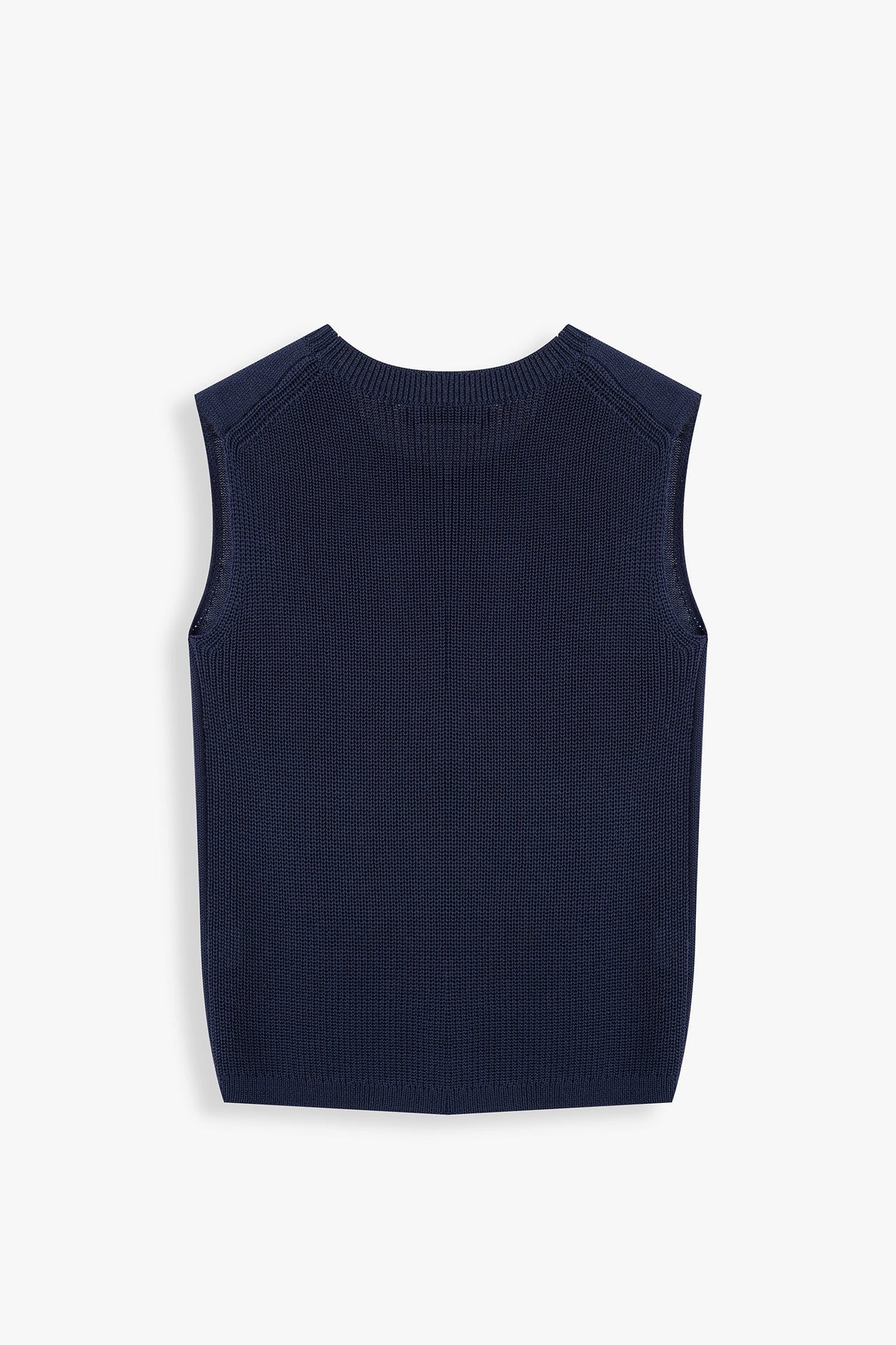 Naomi Lyocell Crew Neck Knit Vest